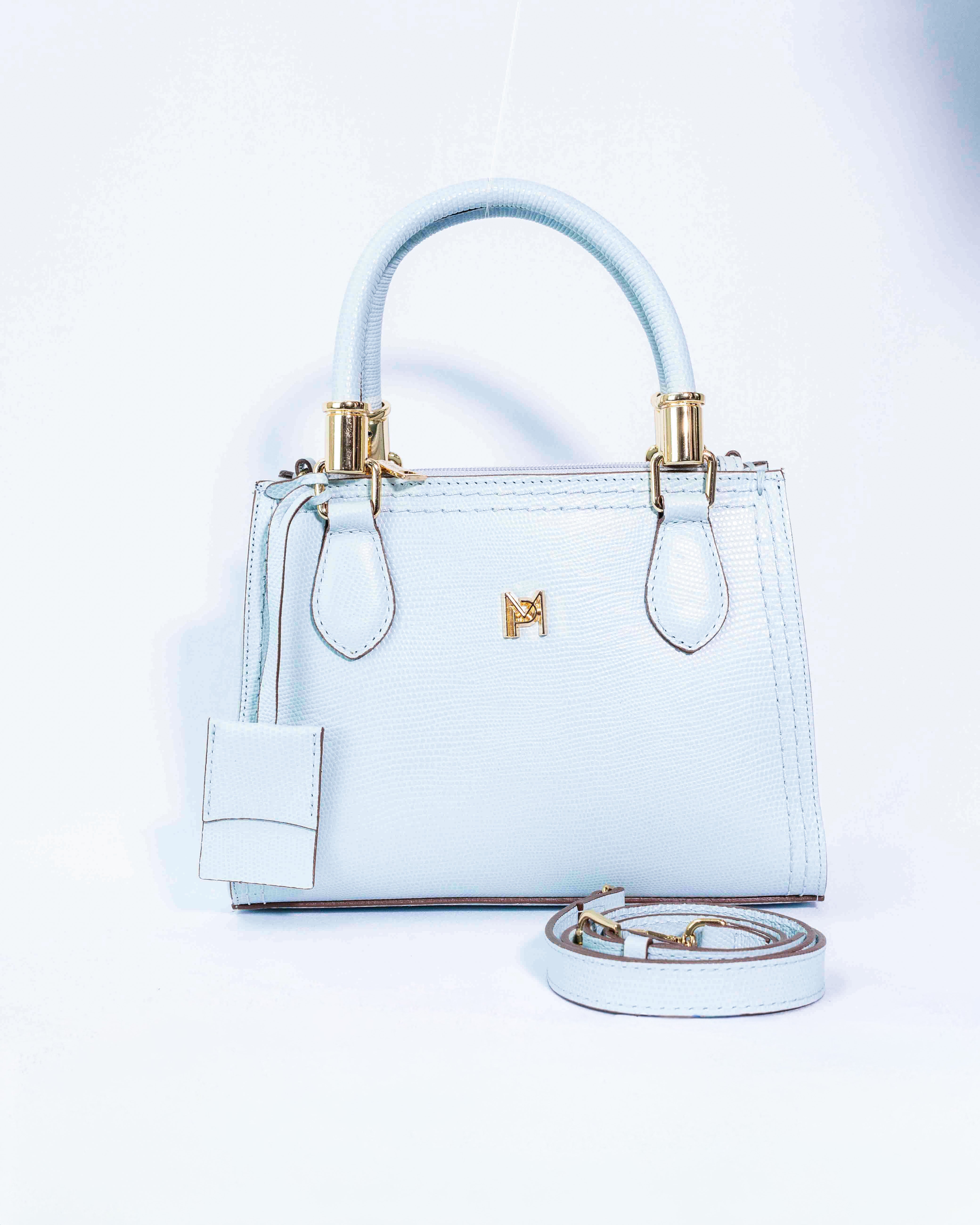 BOLSA VALENTINA AZUL CÉU (EDIÇÃO FIORE)