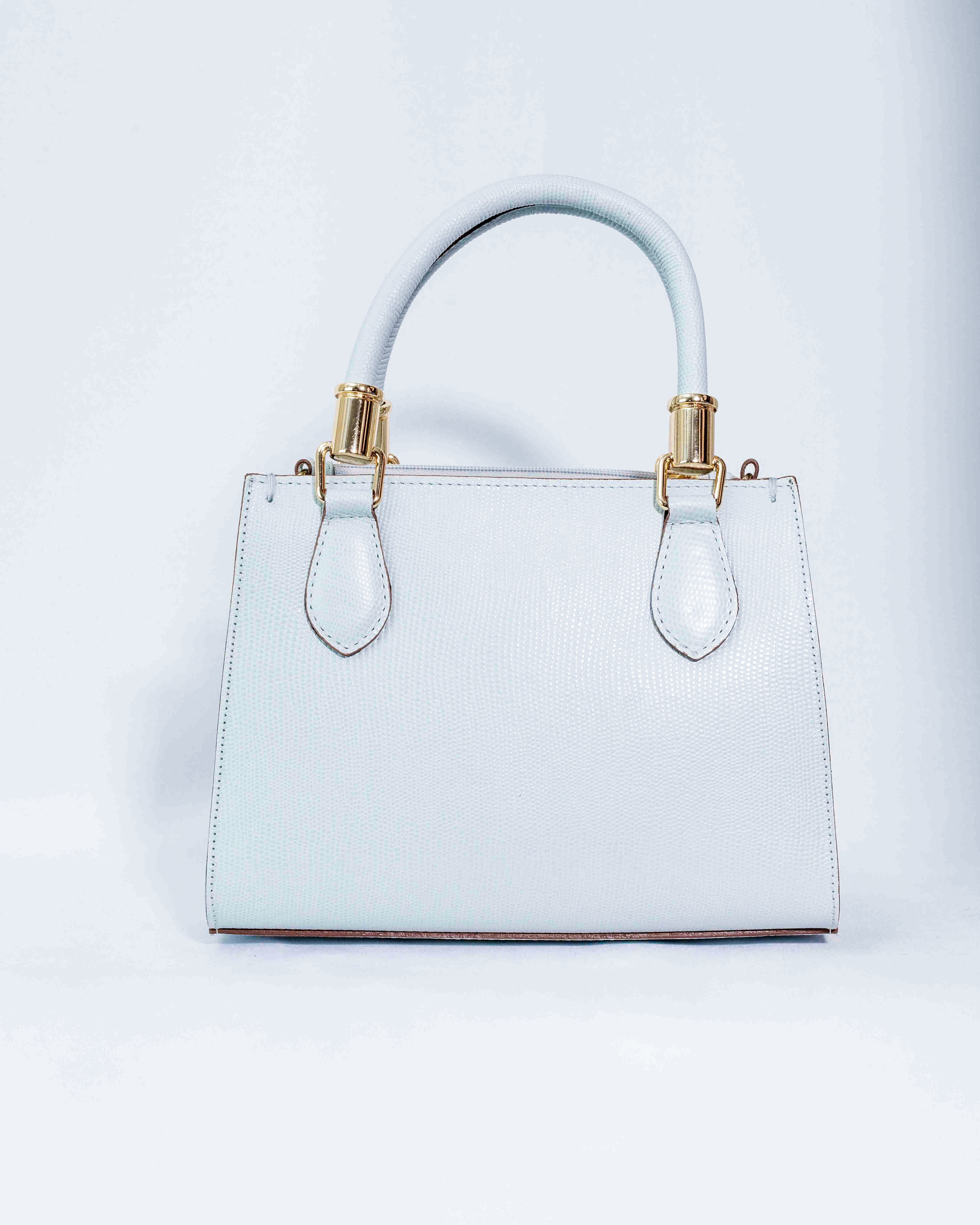 BOLSA VALENTINA AZUL CÉU (EDIÇÃO FIORE)