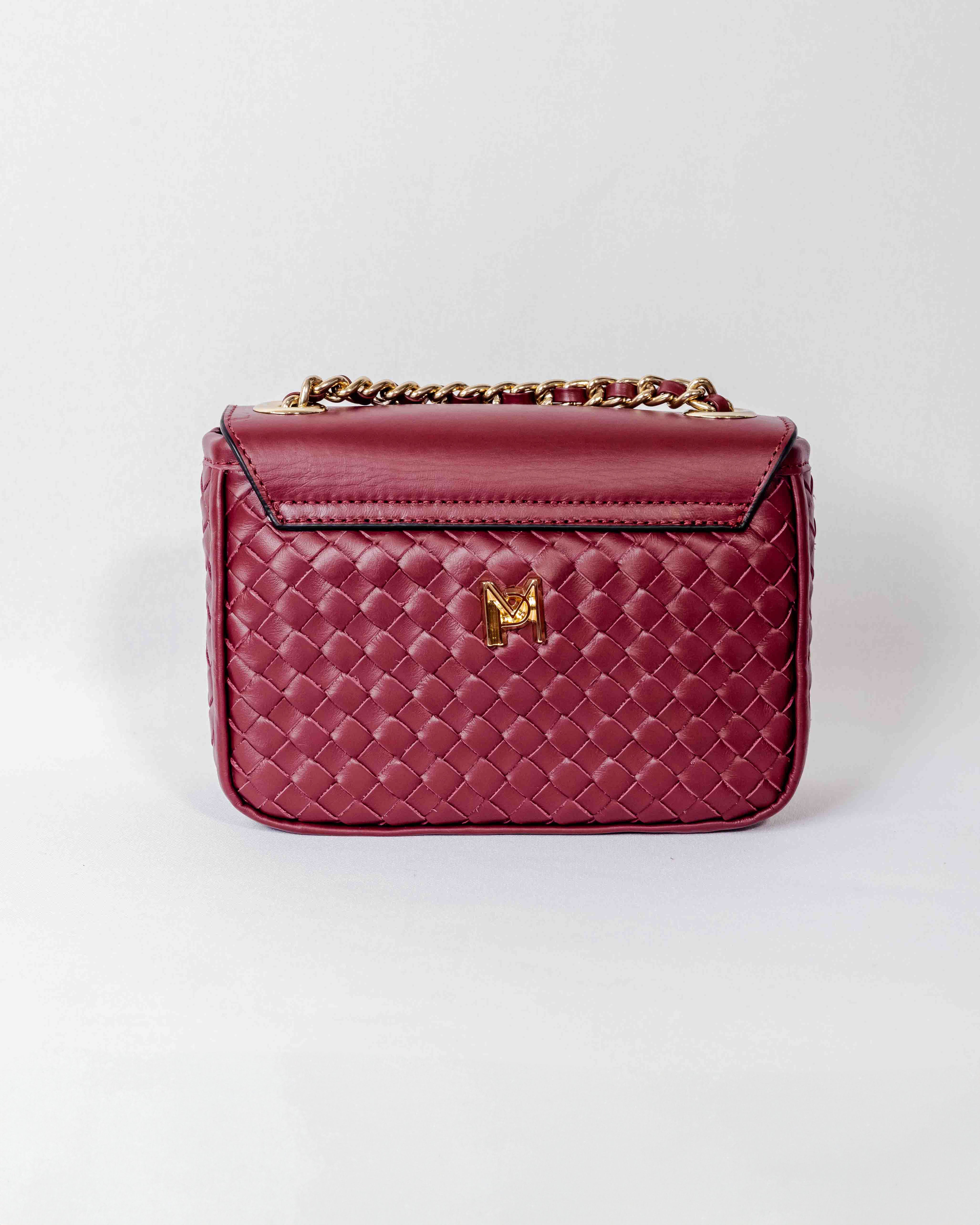 BOLSA PARIS TRESSÊ VINHO