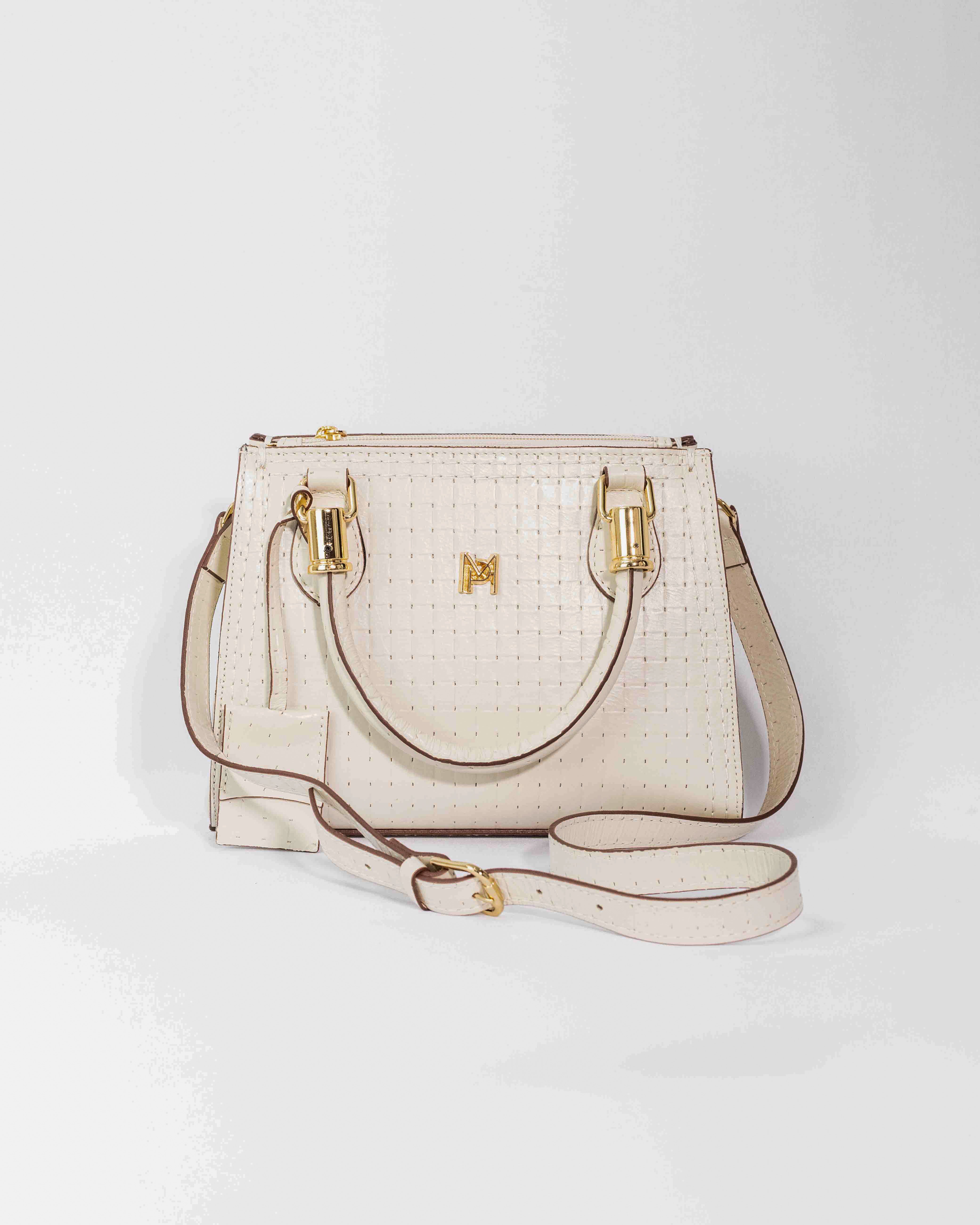 BOLSA VALENTINA OFF WHITE (EDIÇÃO FIORE)