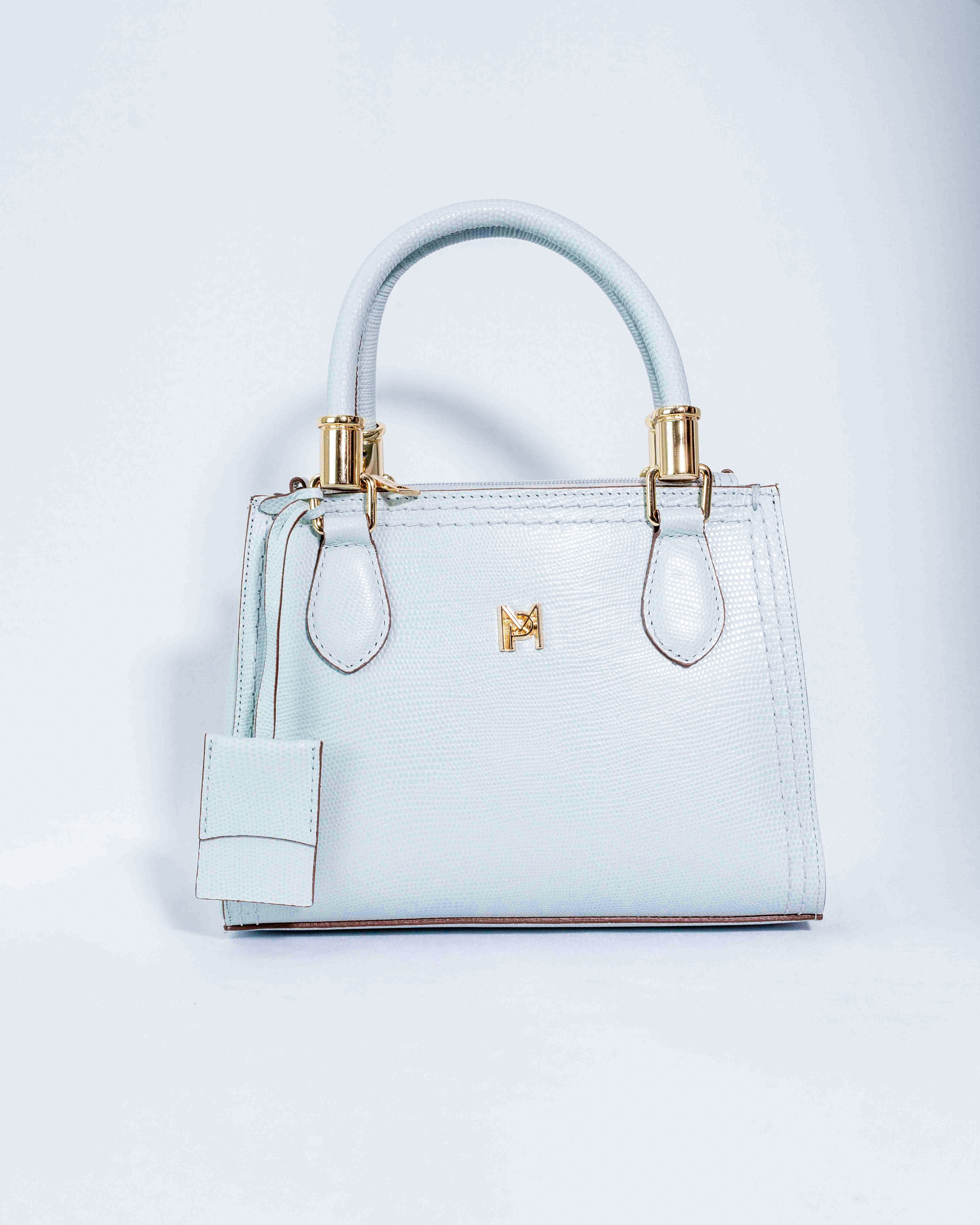 BOLSA VALENTINA AZUL CÉU (EDIÇÃO FIORE)