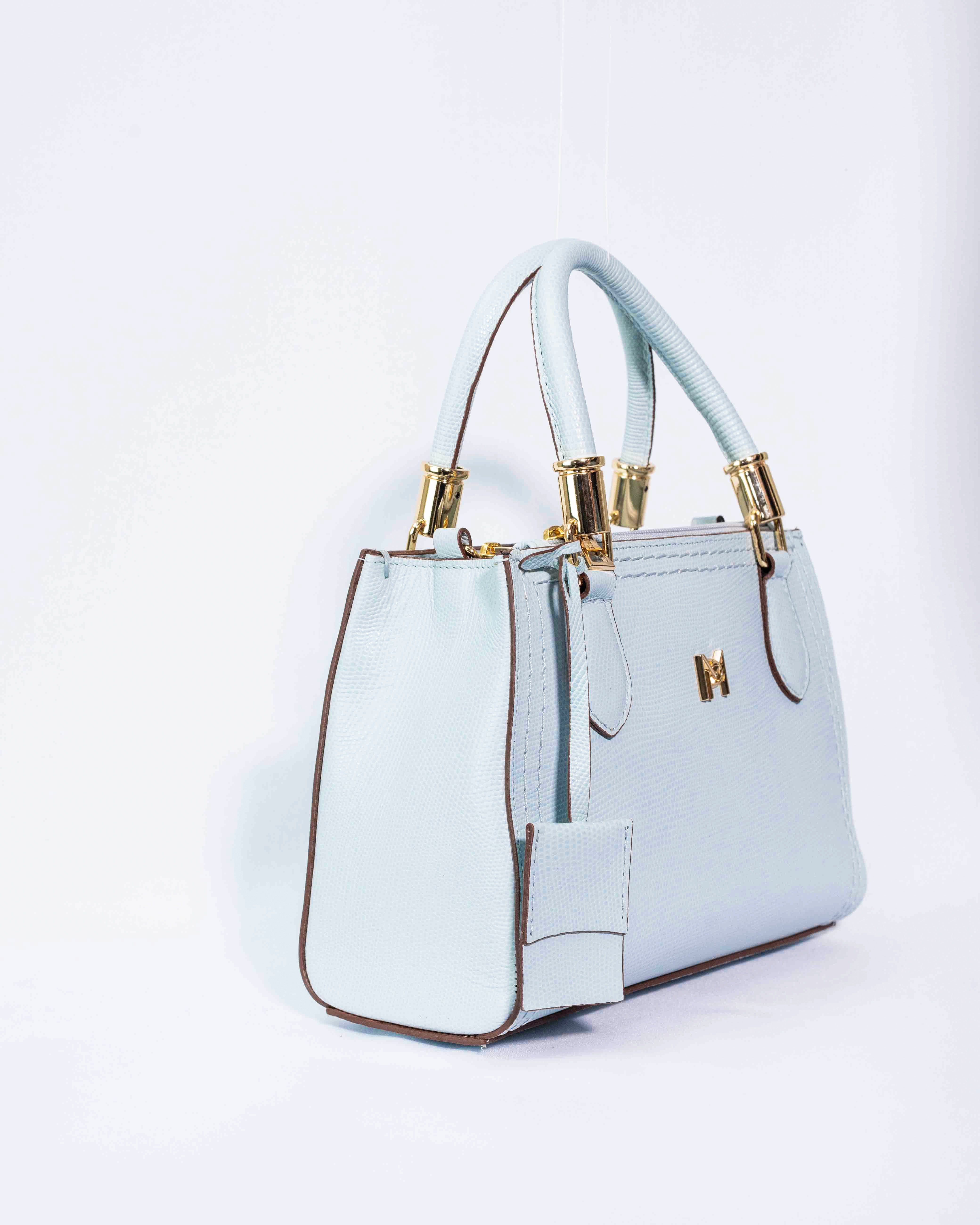 BOLSA VALENTINA AZUL CÉU (EDIÇÃO FIORE)