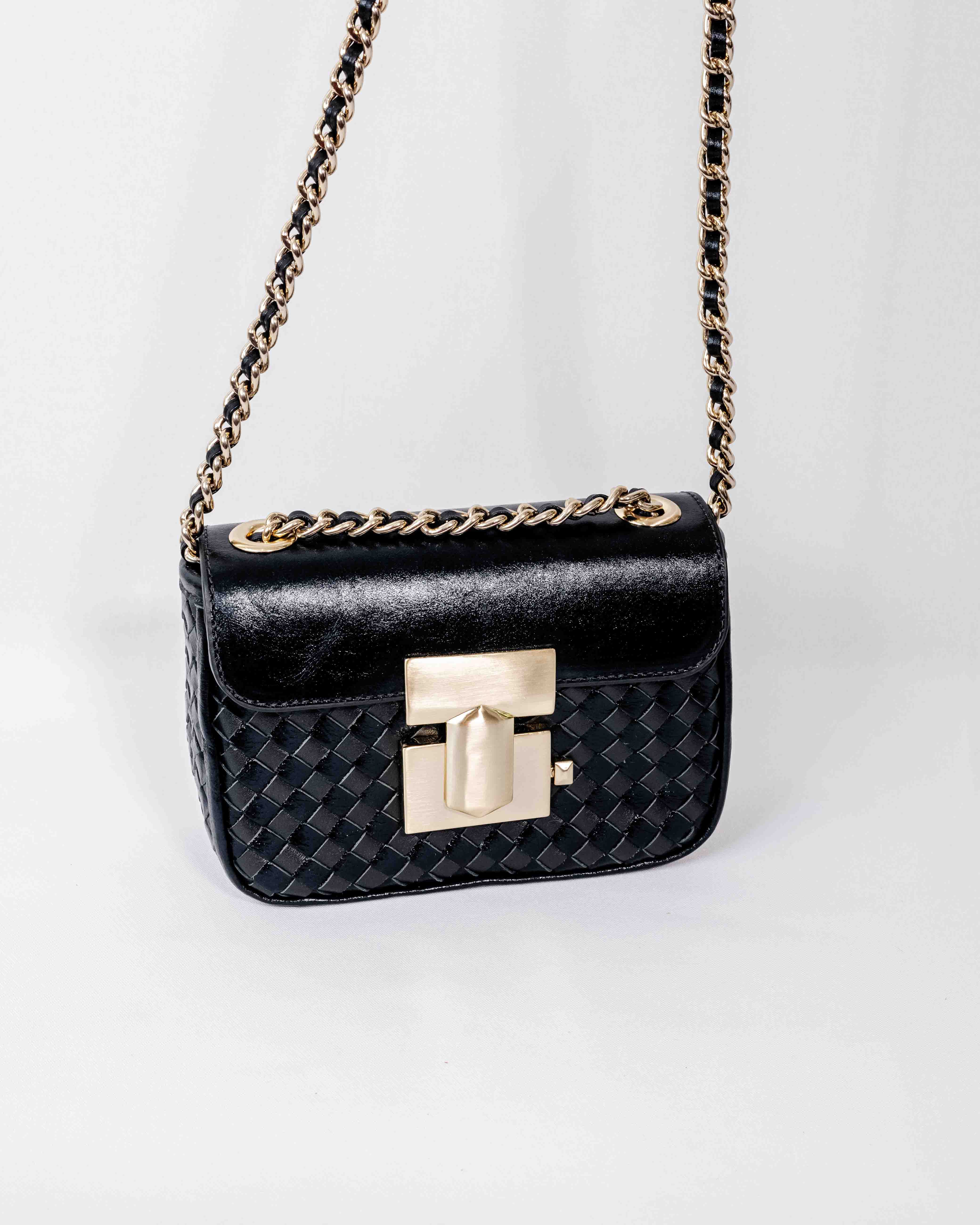 BOLSA PARIS TRESSÊ PRETO