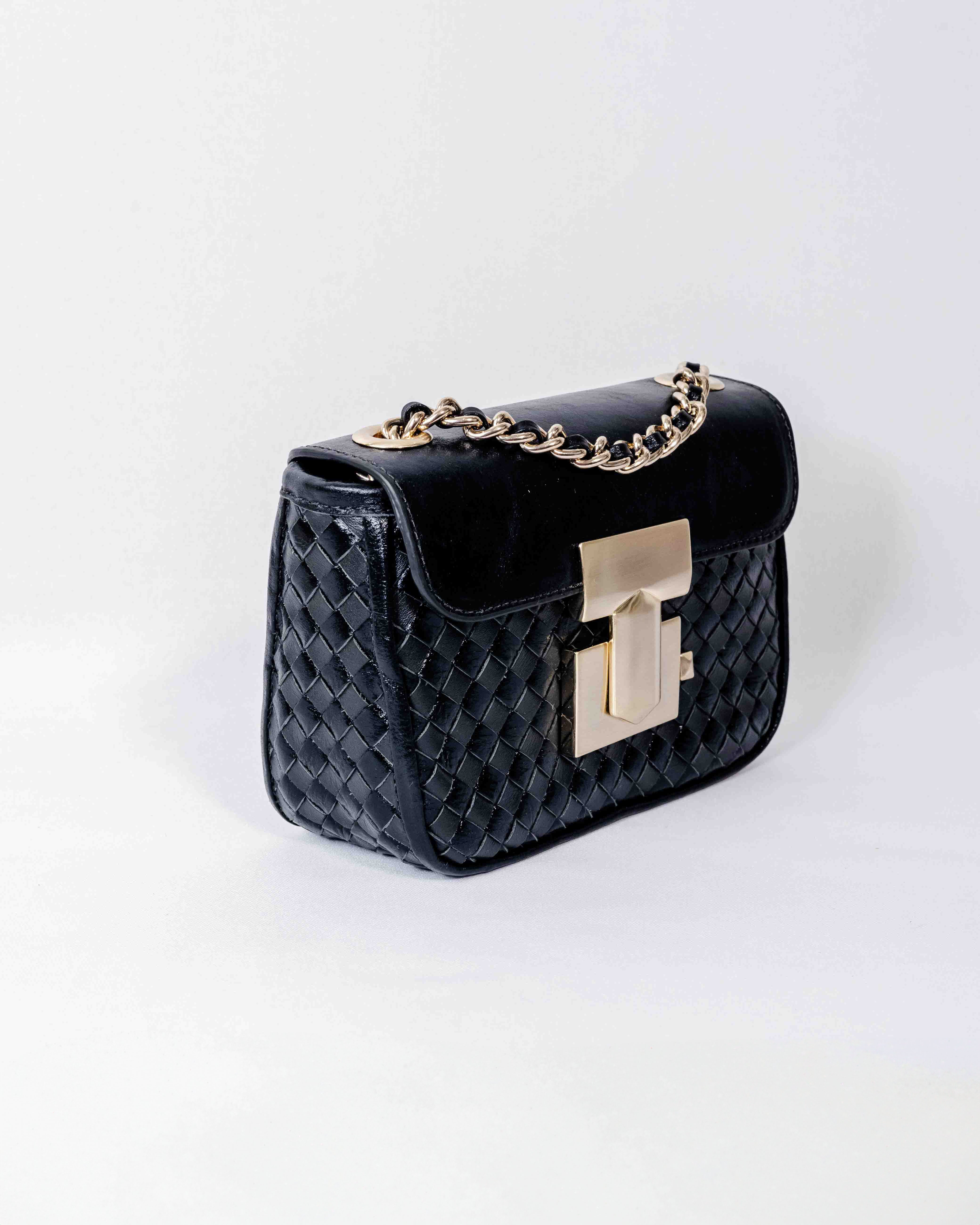 BOLSA PARIS TRESSÊ PRETO