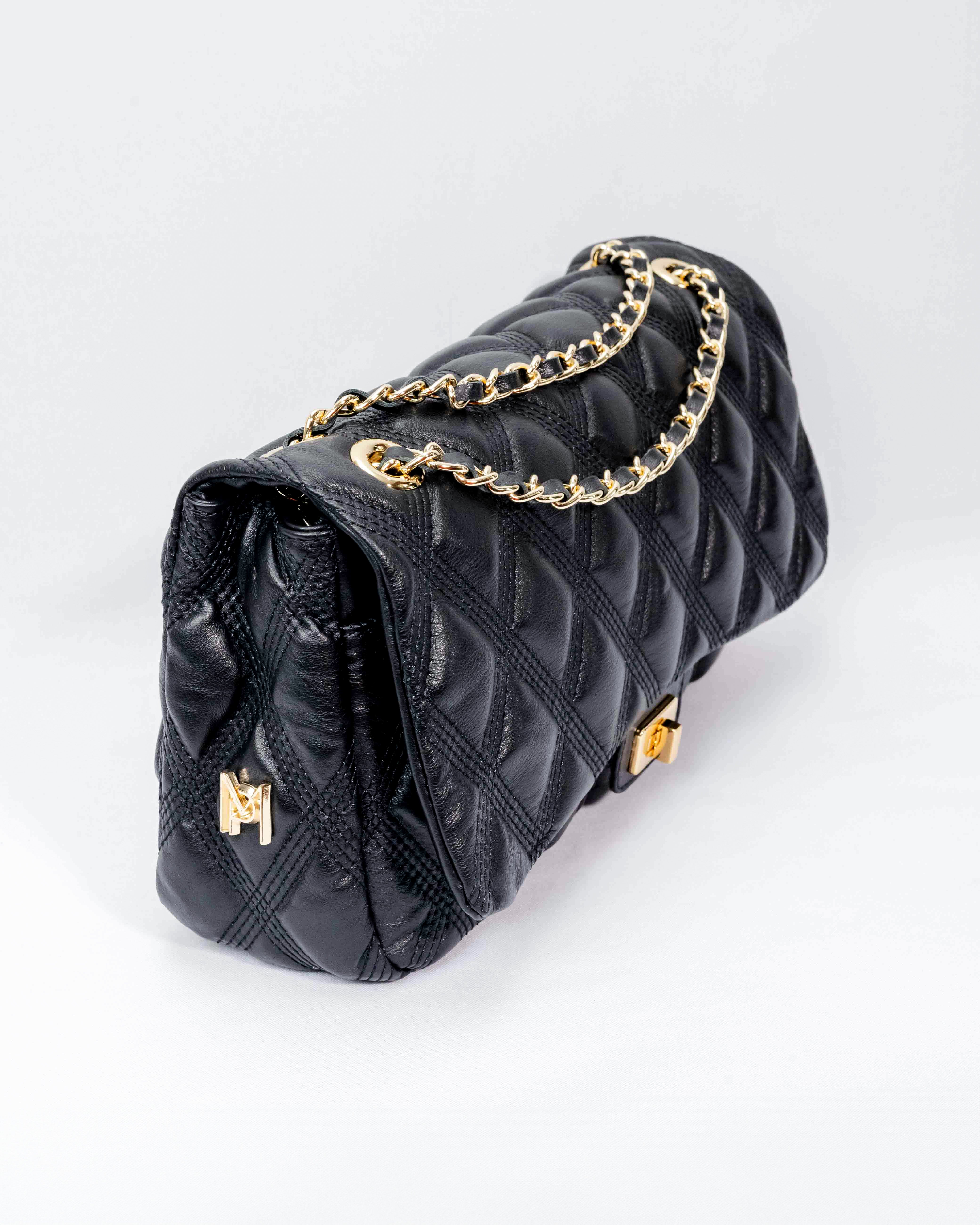 BOLSA BEATRICE MATELASSÊ PRETO