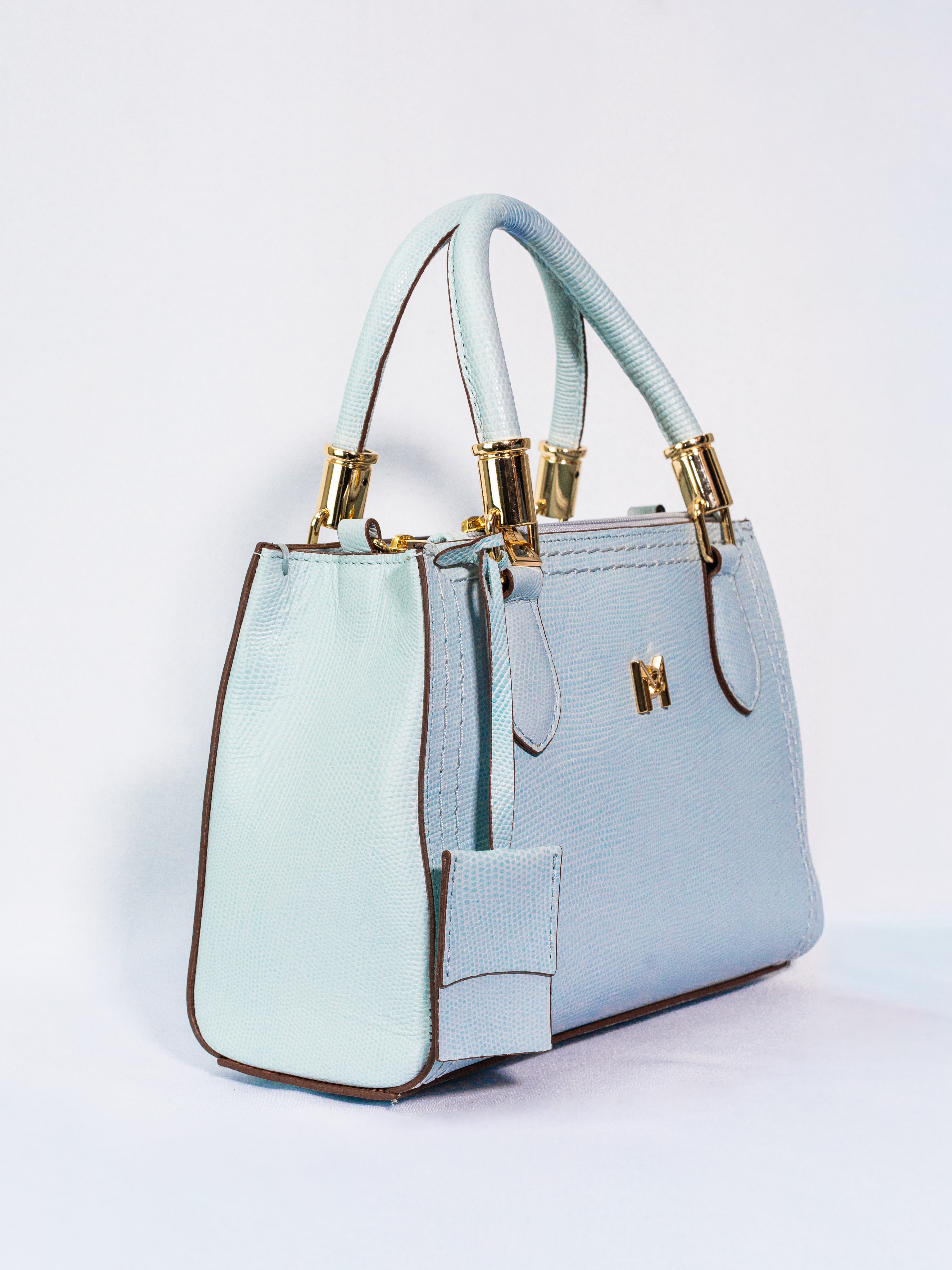 BOLSA VALENTINA AZUL CÉU (EDIÇÃO FIORE)