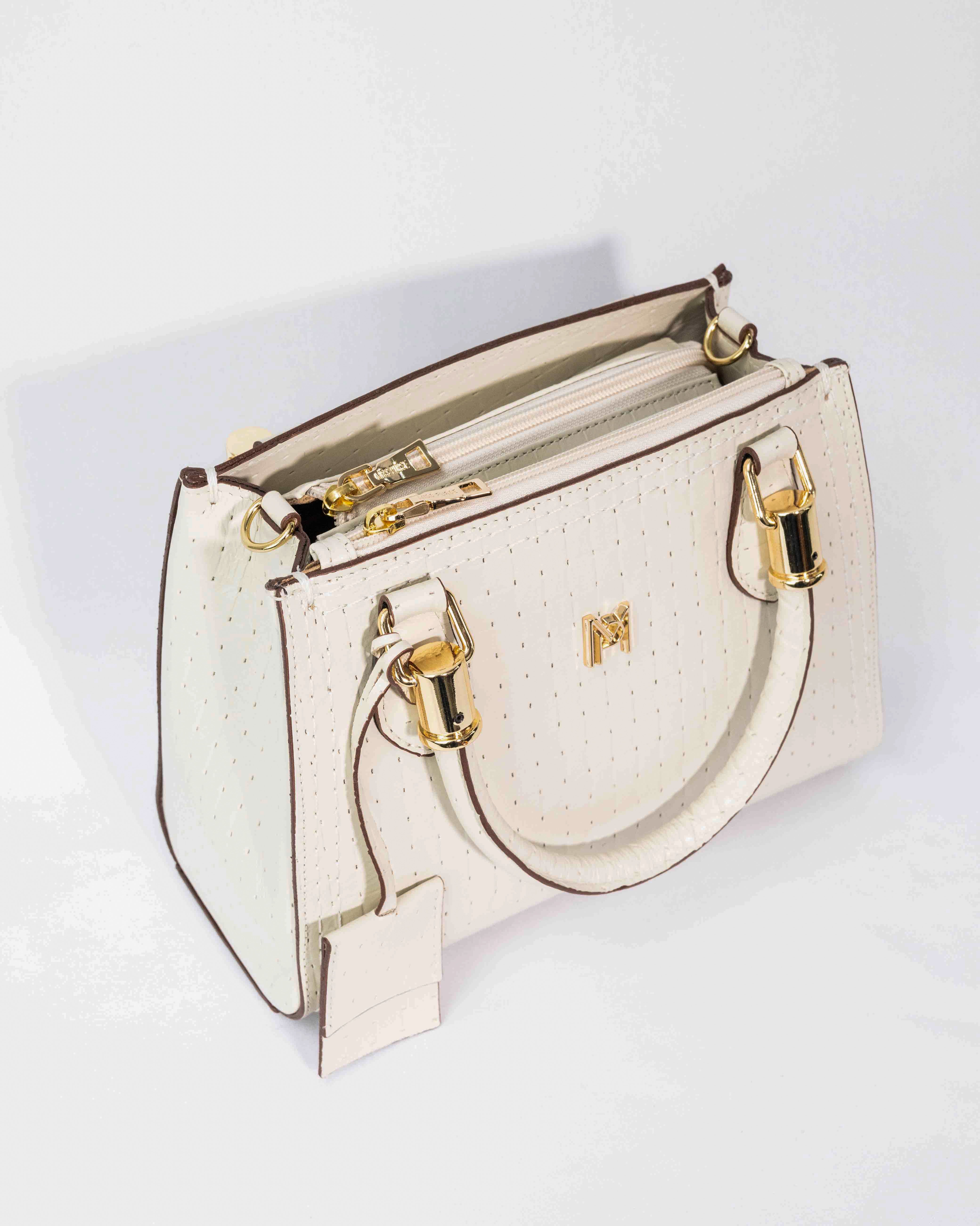 BOLSA VALENTINA OFF WHITE (EDIÇÃO FIORE)