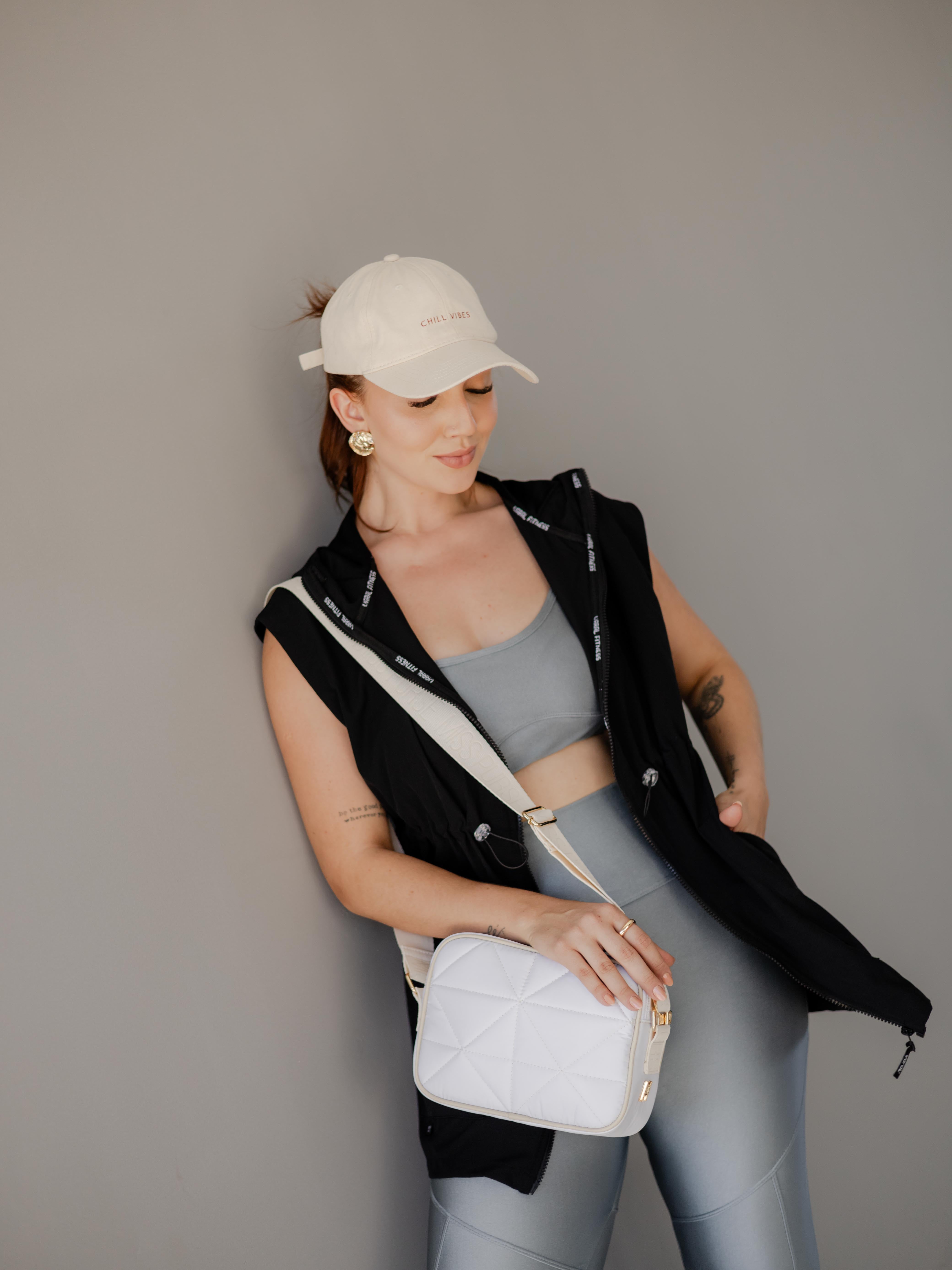 COMBO COLETE + BOLSA DE NYLON OFF WHITE - COLLAB VARAL FITNESS