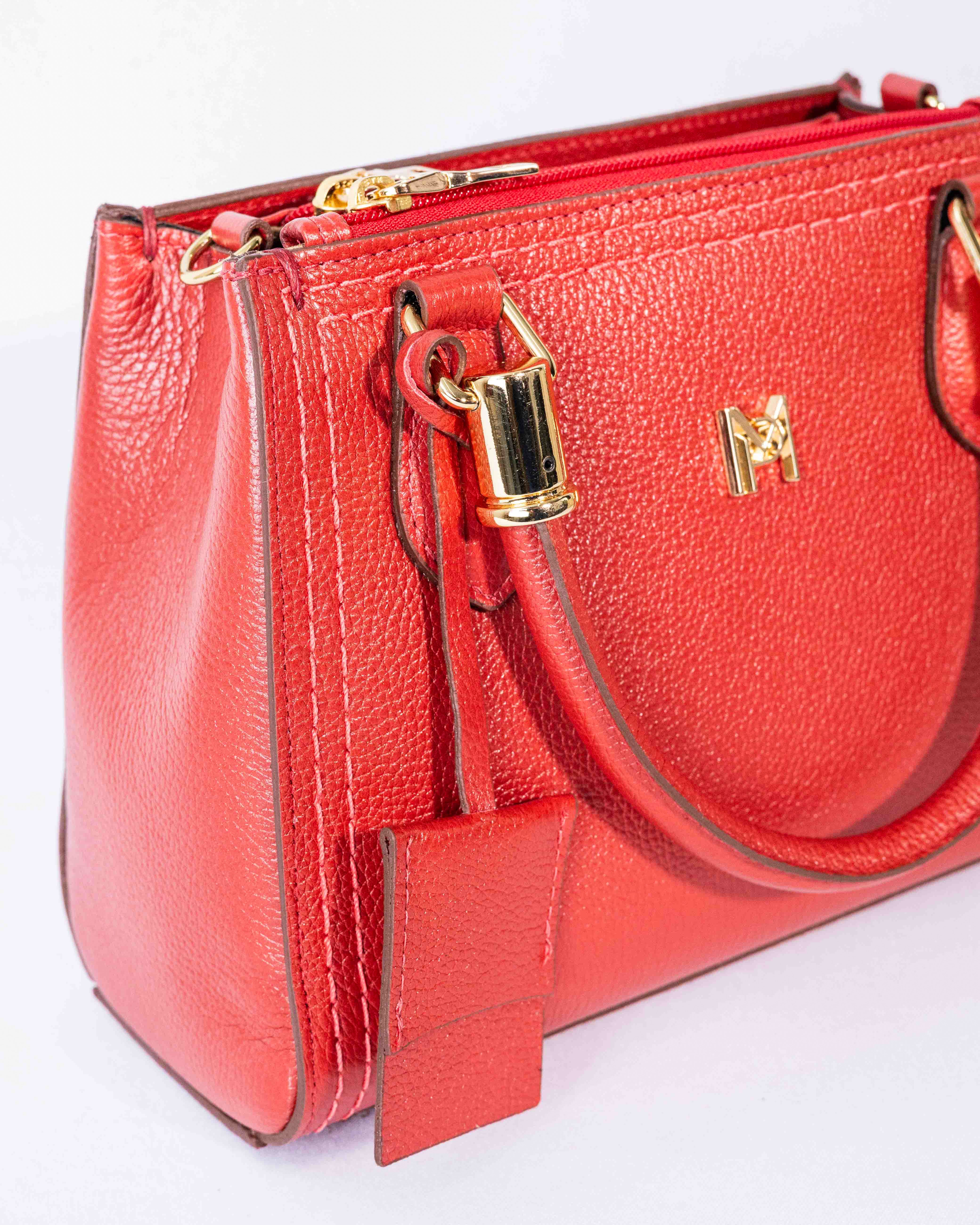 BOLSA VALENTINA VERMELHA (EDIÇÃO FIORE)
