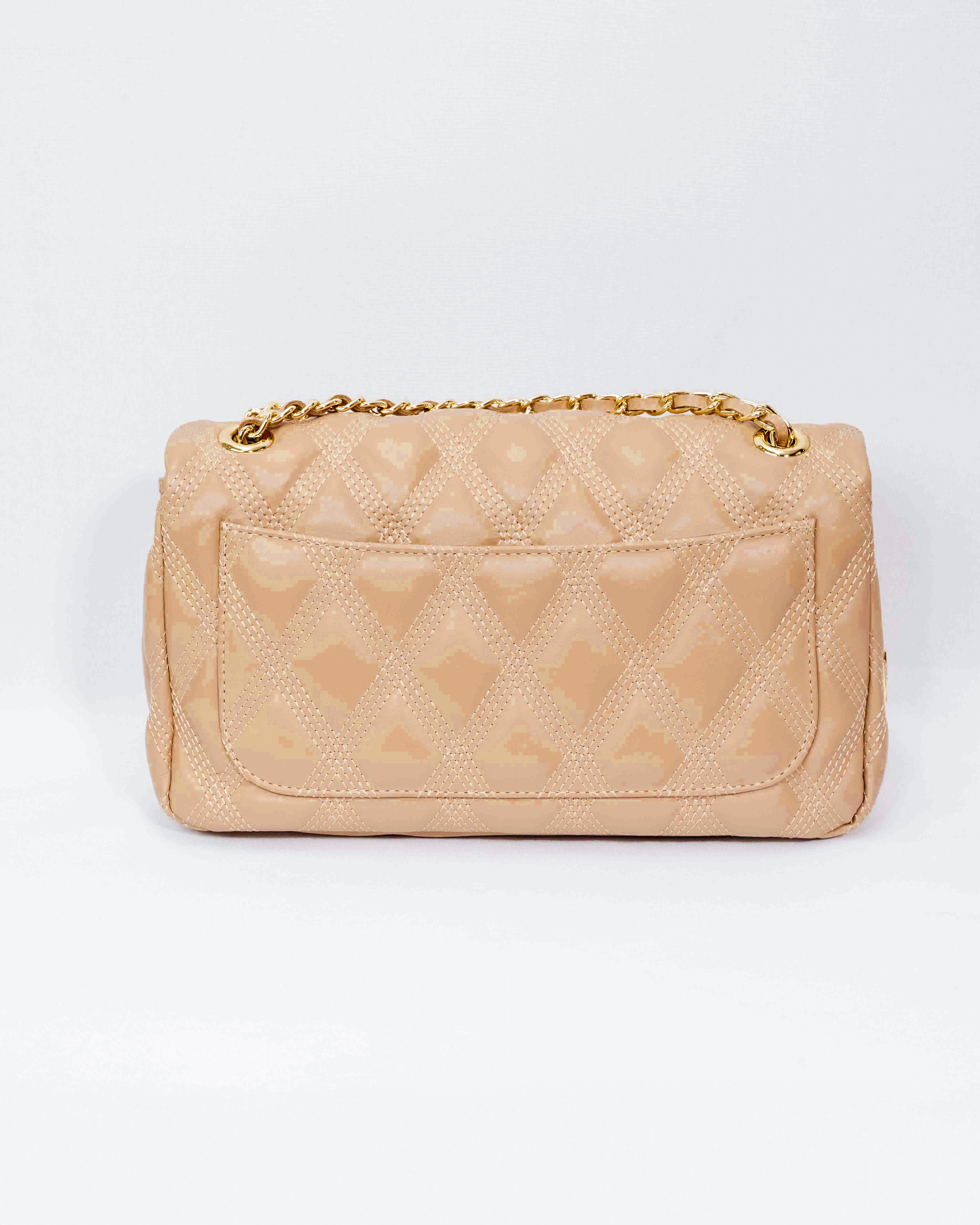 BOLSA BEATRICE MATELASSÊ NUDE