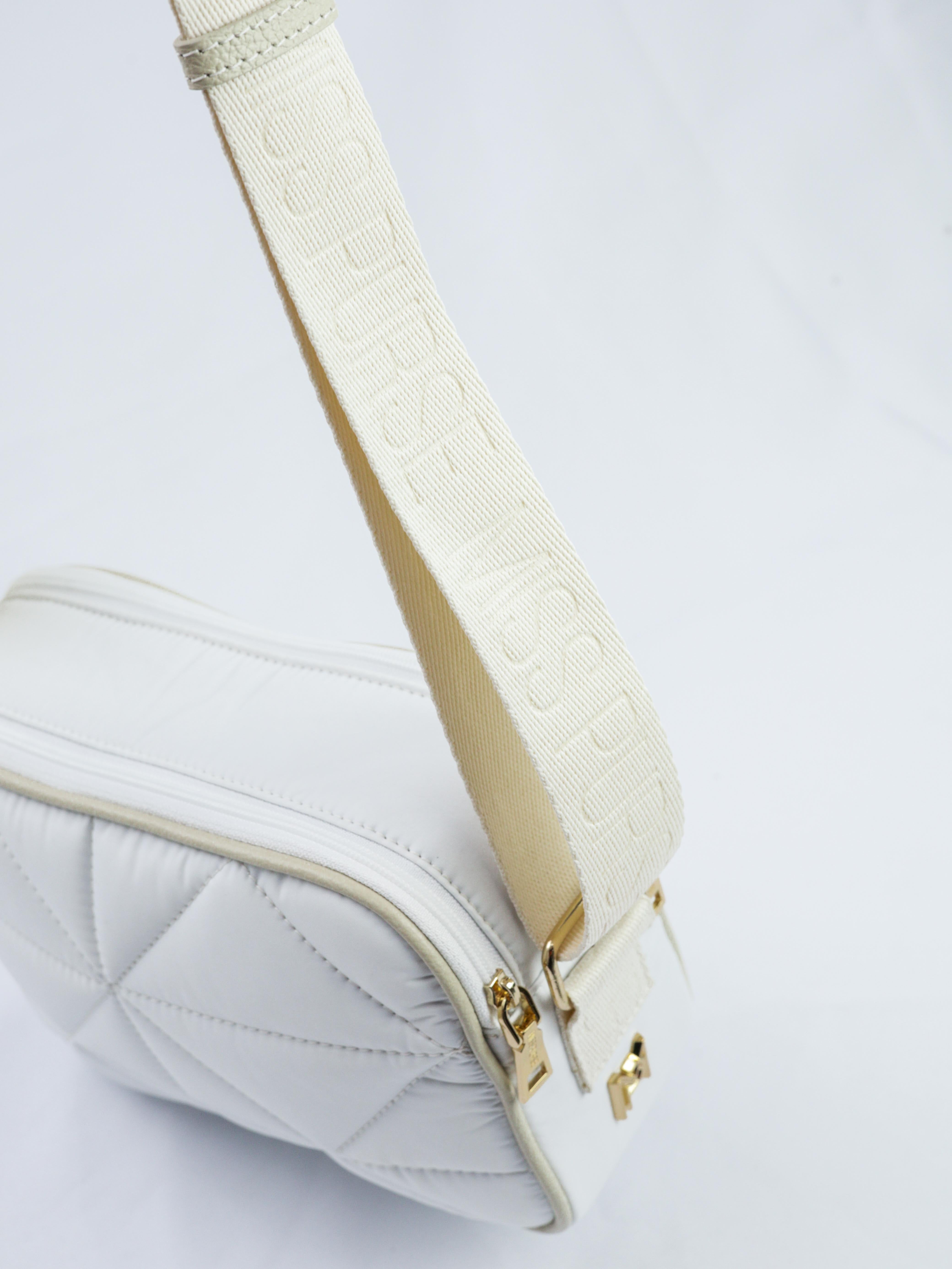 COMBO COLETE + BOLSA DE NYLON OFF WHITE - COLLAB VARAL FITNESS