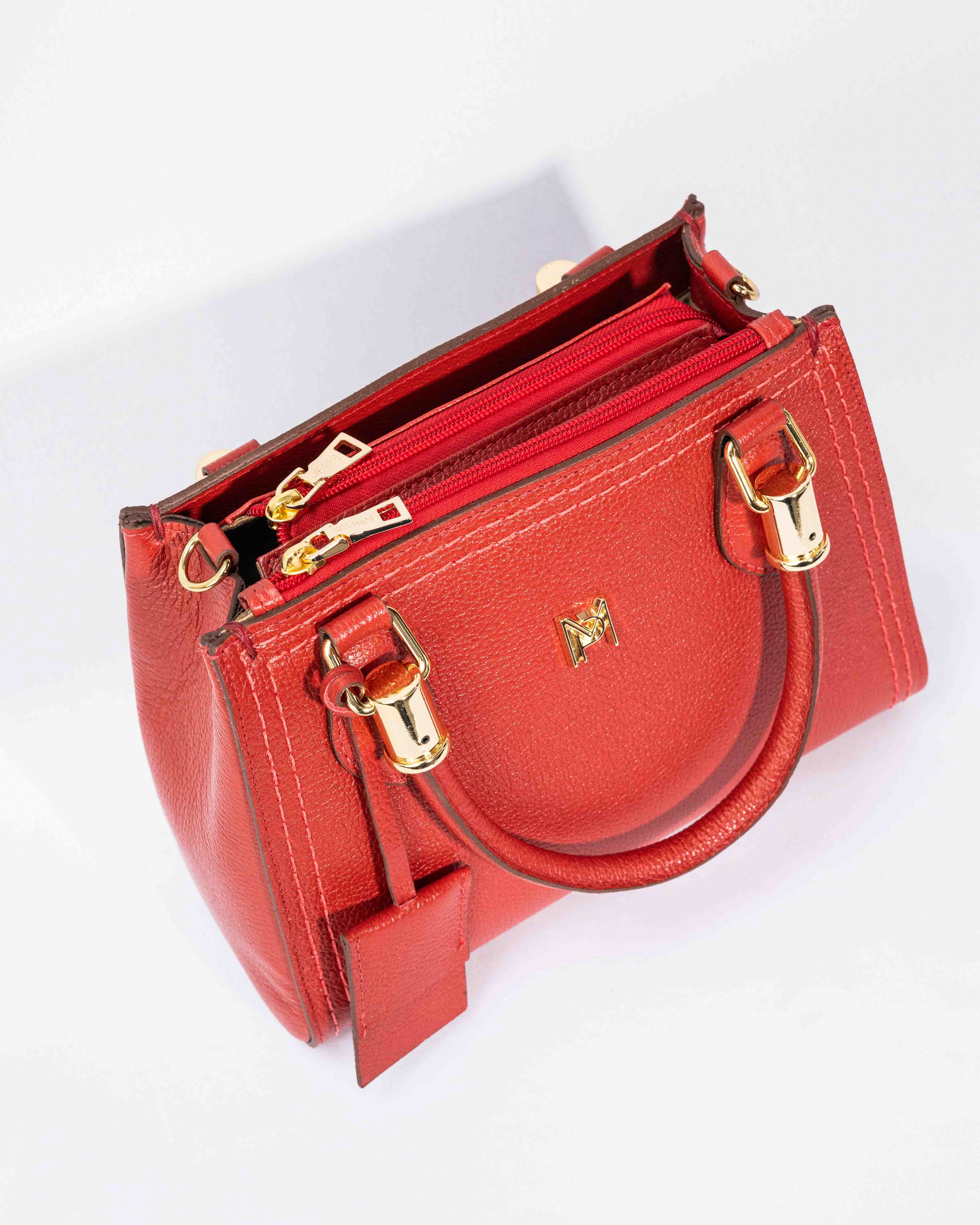 BOLSA VALENTINA VERMELHA (EDIÇÃO FIORE)