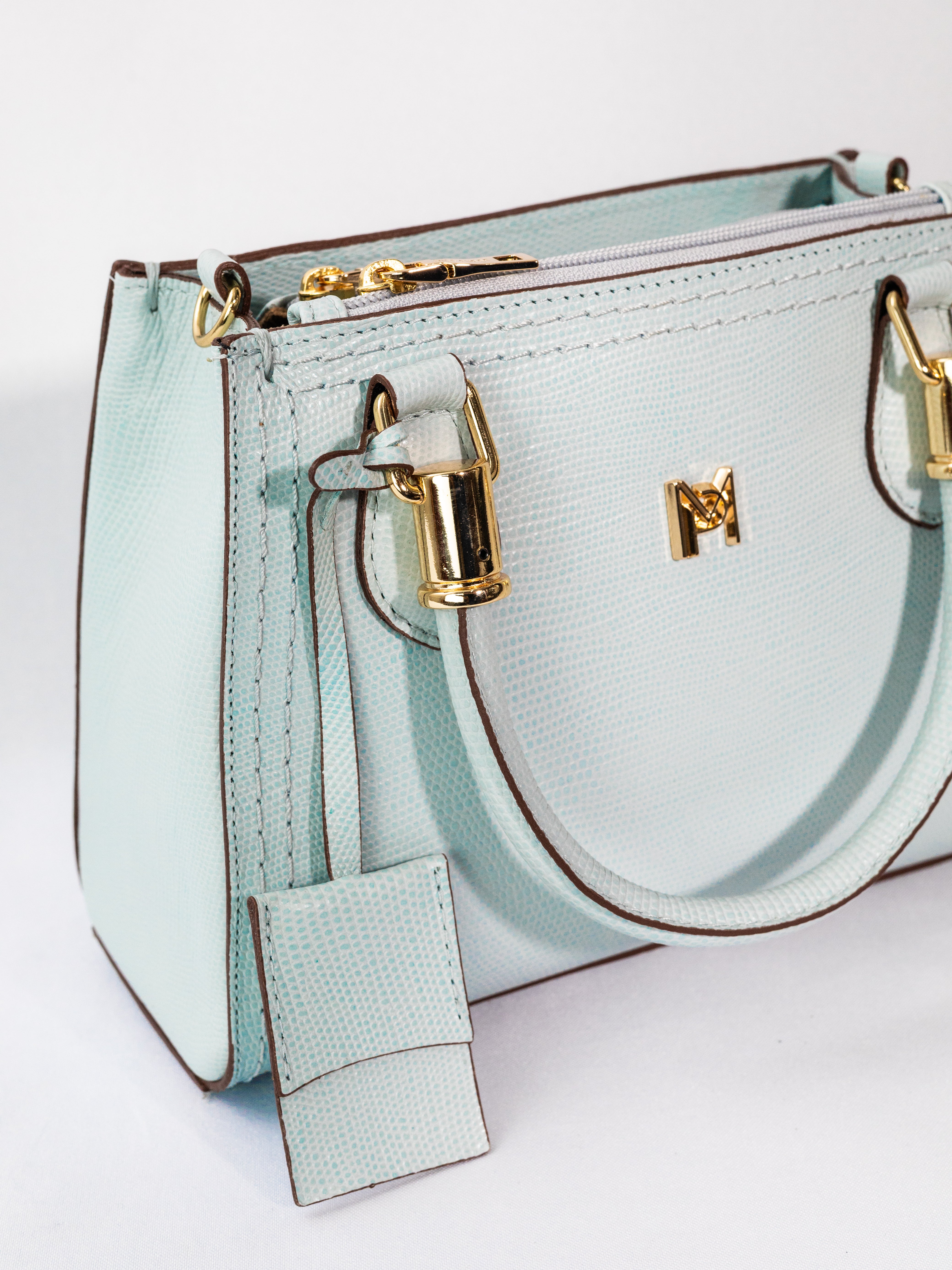 BOLSA VALENTINA AZUL CÉU (EDIÇÃO FIORE)