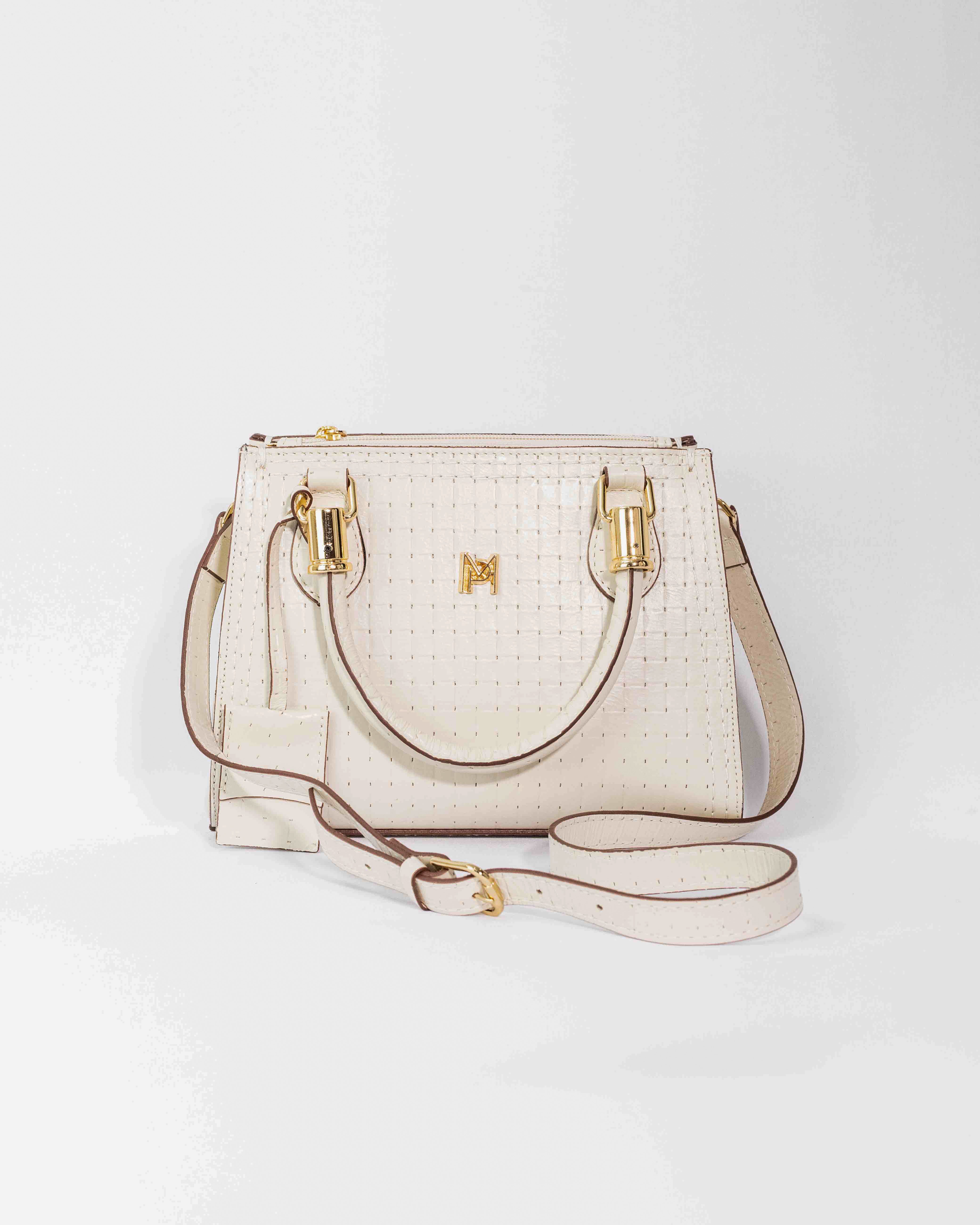 BOLSA VALENTINA OFF WHITE (EDIÇÃO FIORE)