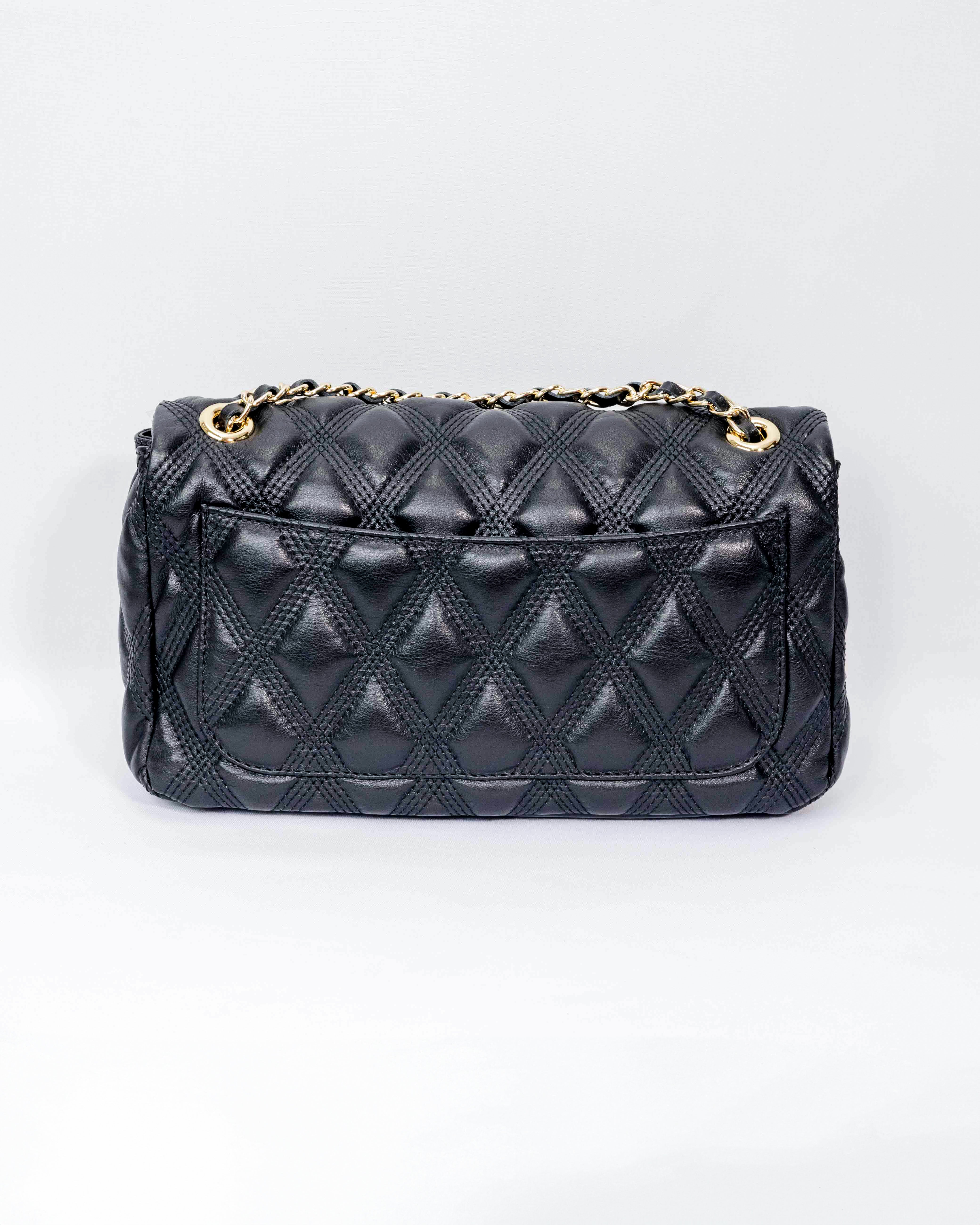BOLSA BEATRICE MATELASSÊ PRETO