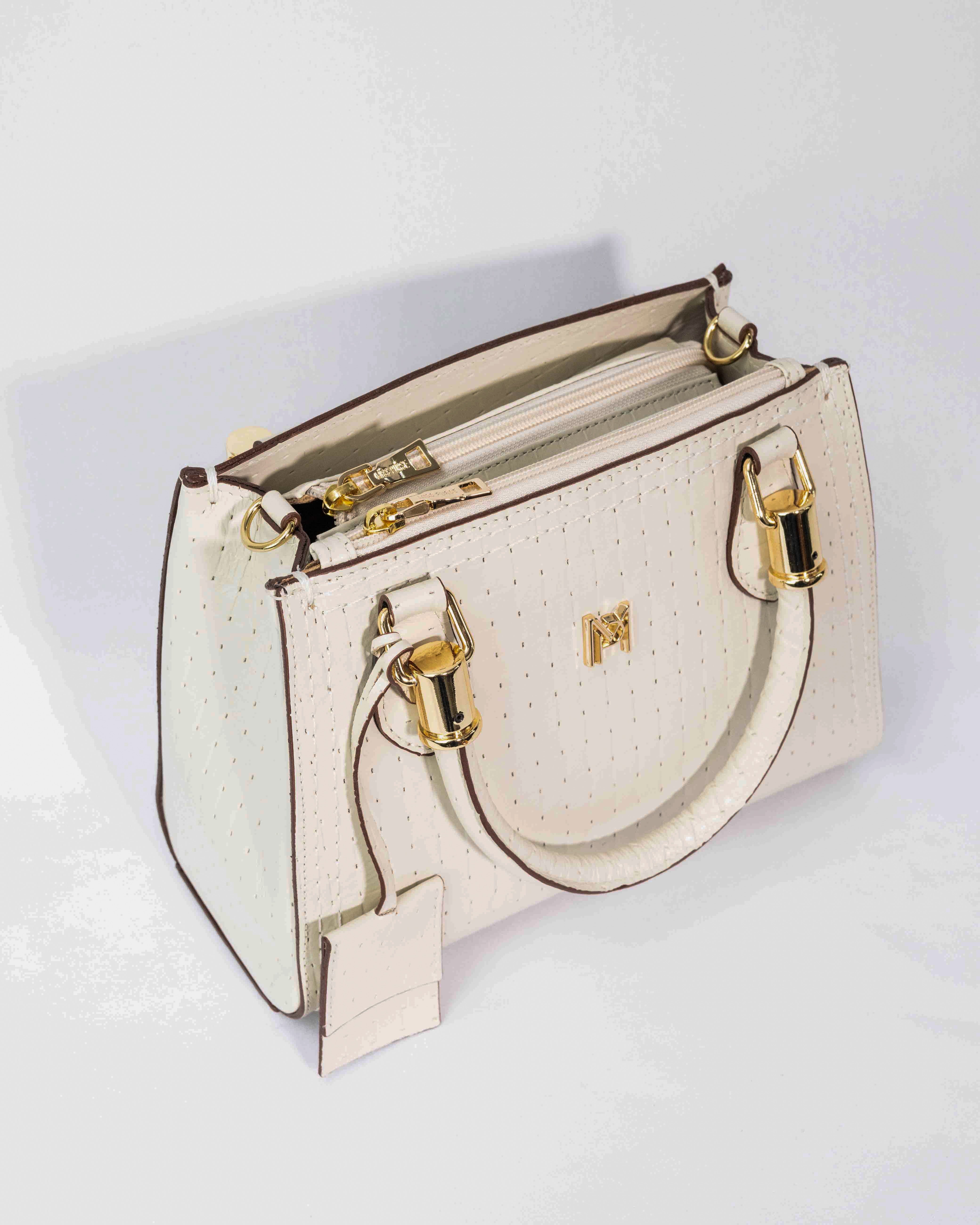 BOLSA VALENTINA OFF WHITE (EDIÇÃO FIORE)