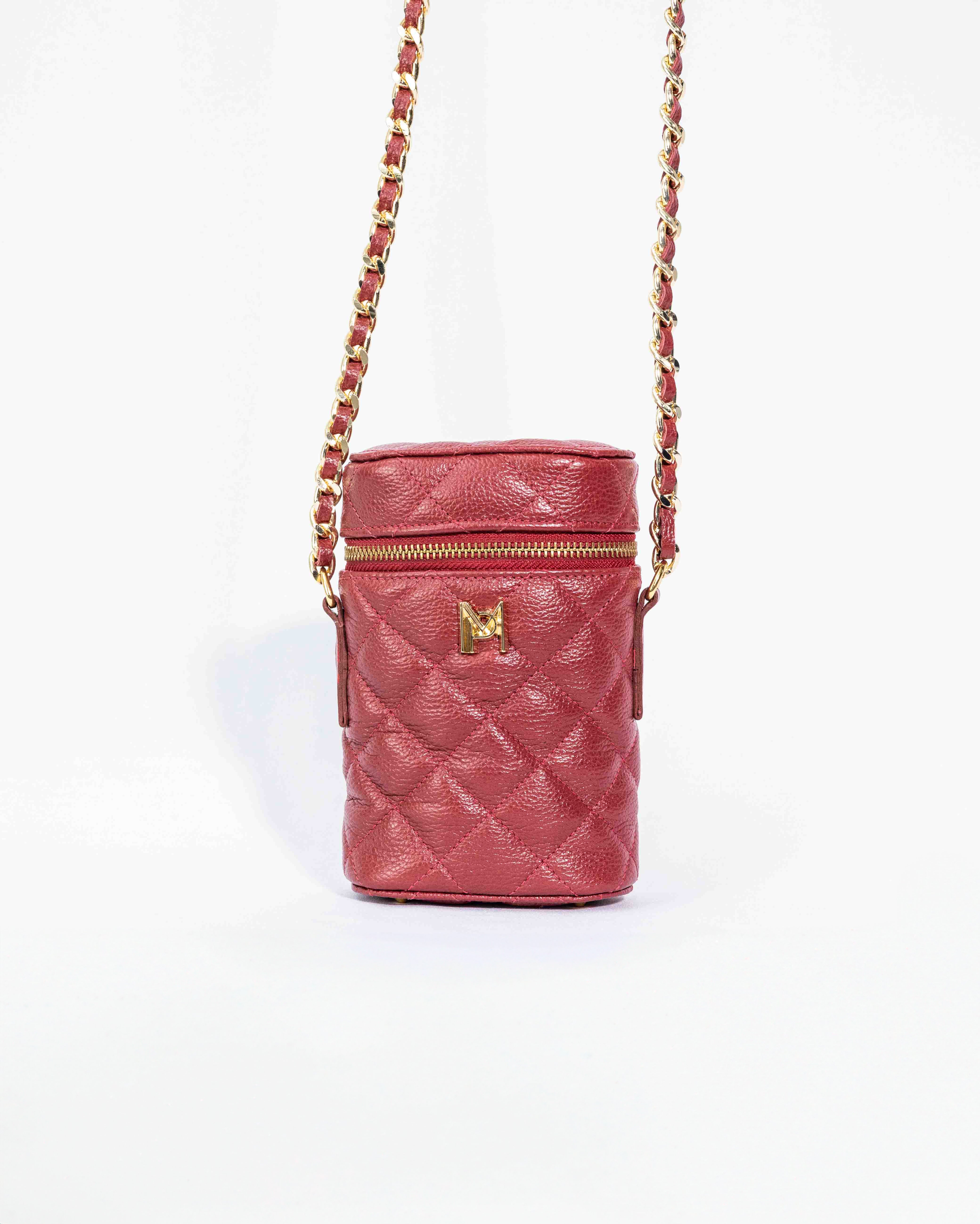 BOLSA HELENA PORTA CELULAR CHERRY / COLLAB ANINHA GOMES