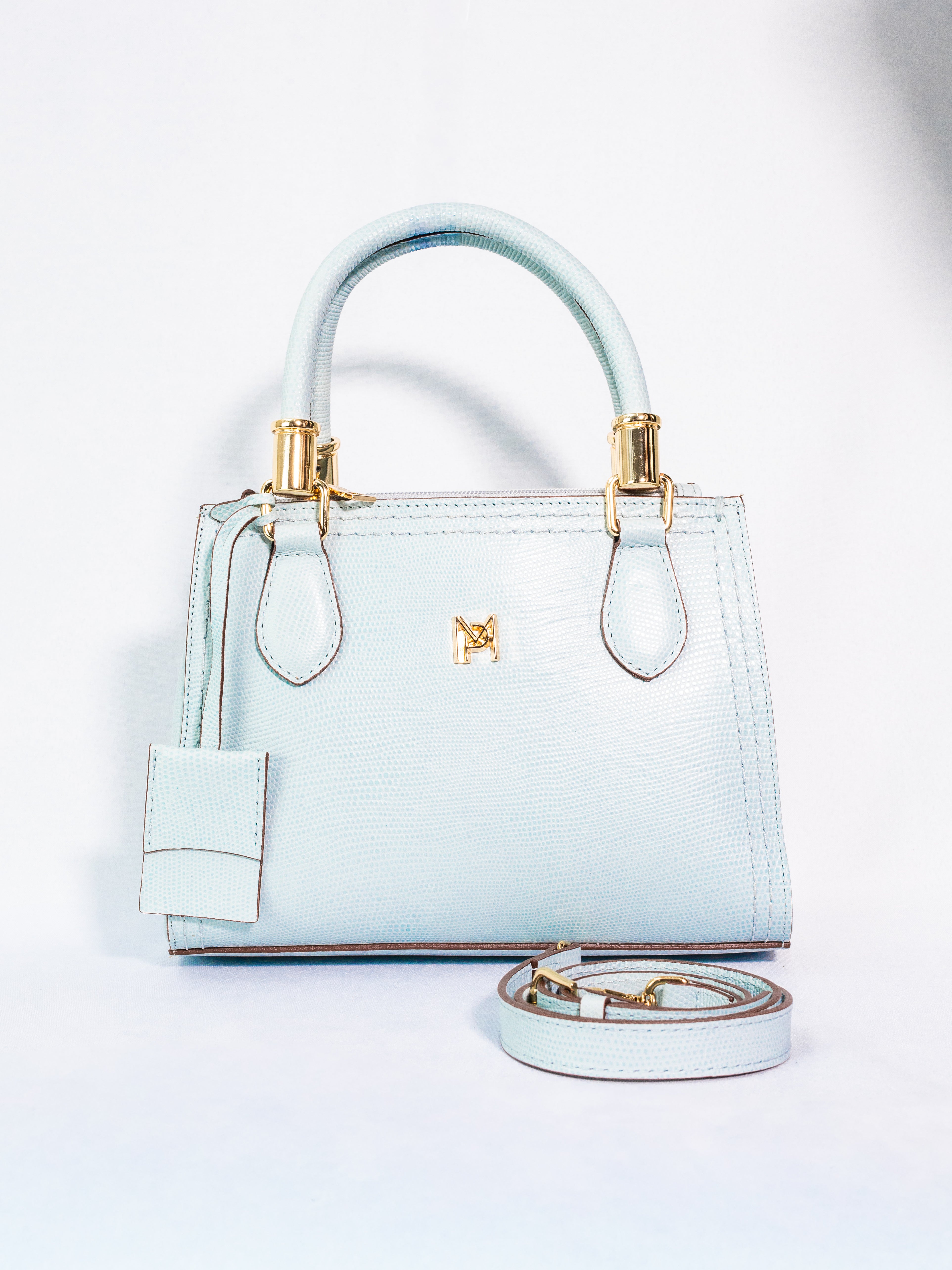 BOLSA VALENTINA AZUL CÉU (EDIÇÃO FIORE)