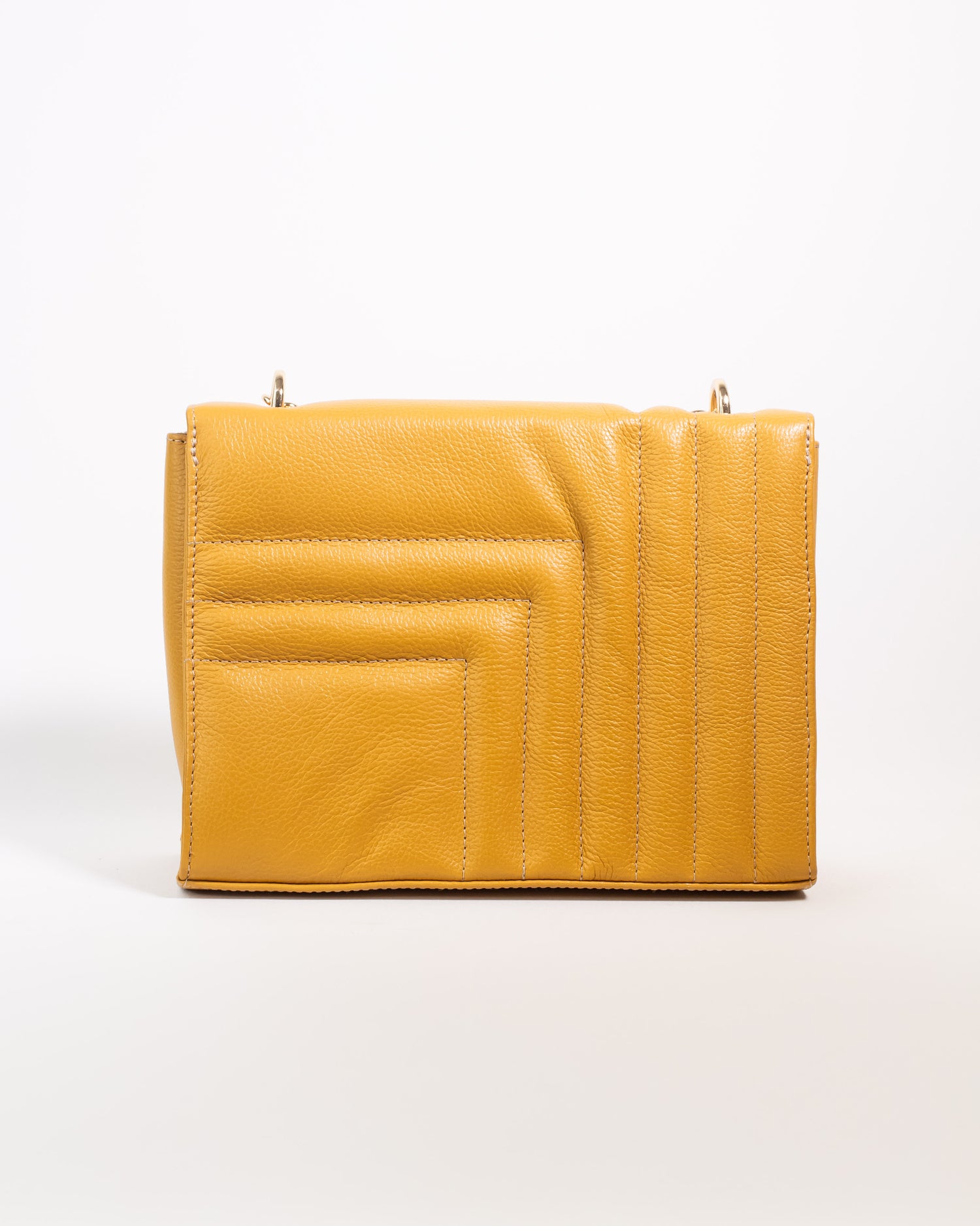 BOLSA MATELASSÊ ATHENAS AÇAFRÃO