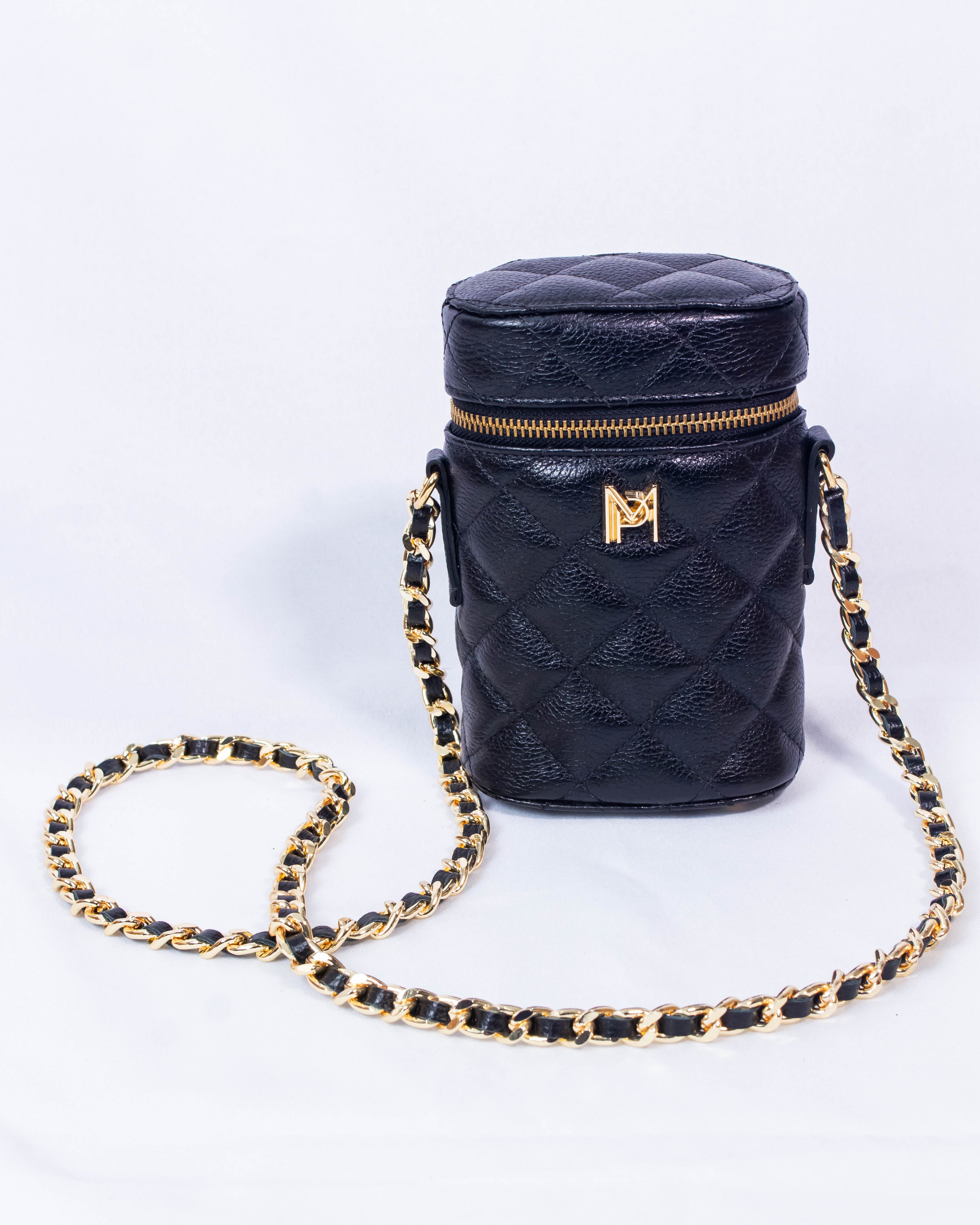 BOLSA HELENA PORTA CELULAR PRETO / COLLAB ANINHA GOMES