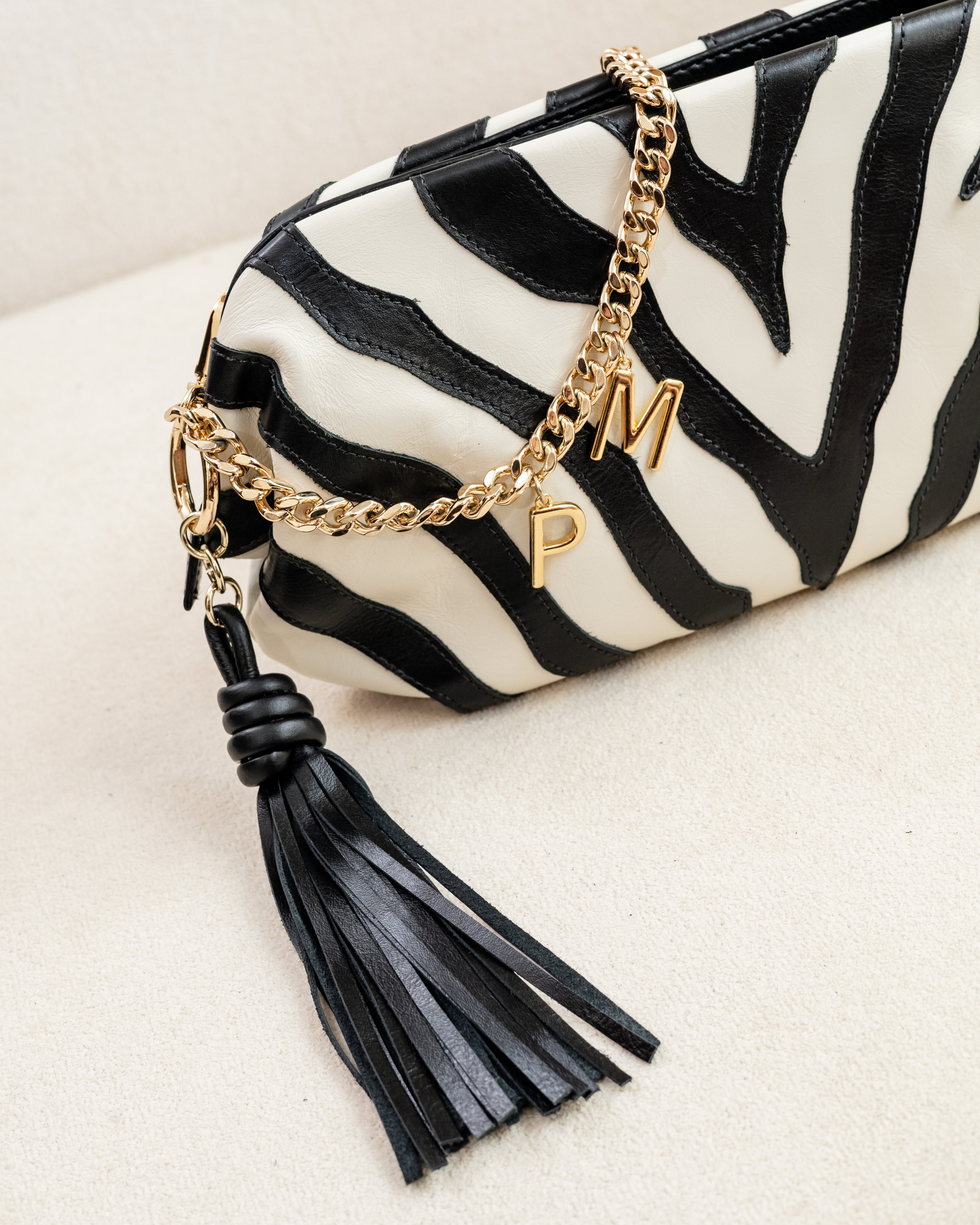 Bolsa Clutch Animal Print Zebra Miss Purse