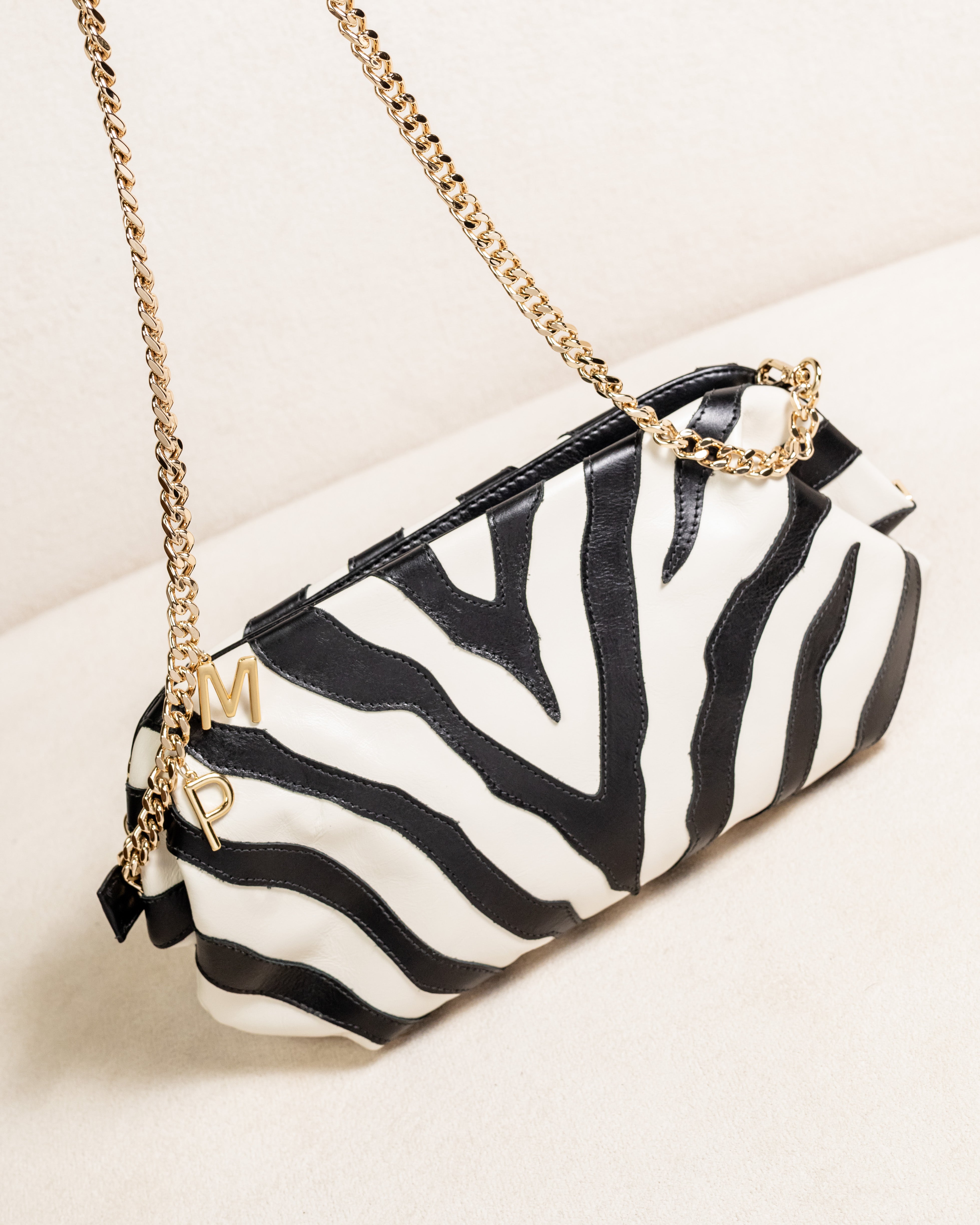 Bolsa Clutch Animal Print Zebra Miss Purse