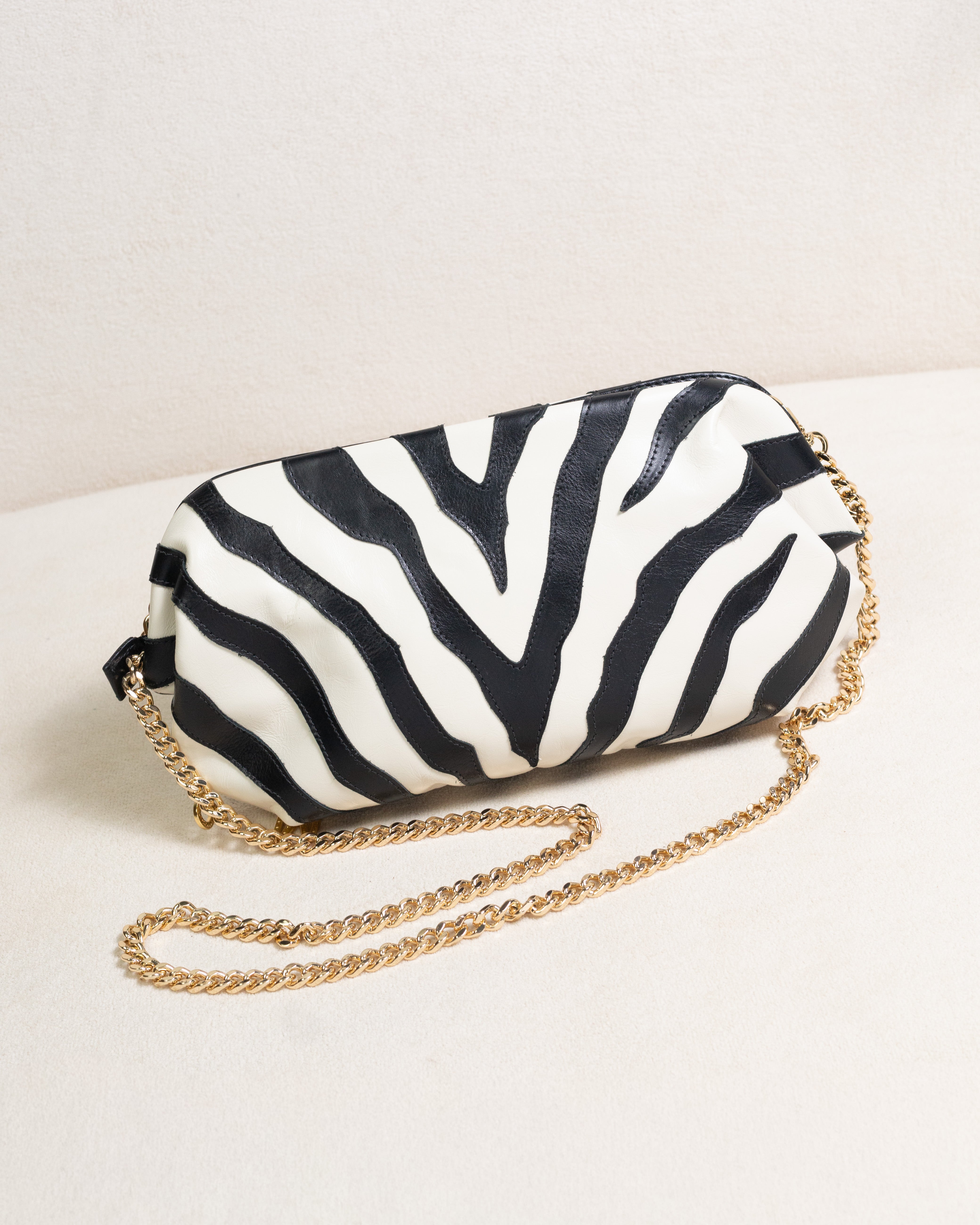 Bolsa Clutch Animal Print Zebra Miss Purse