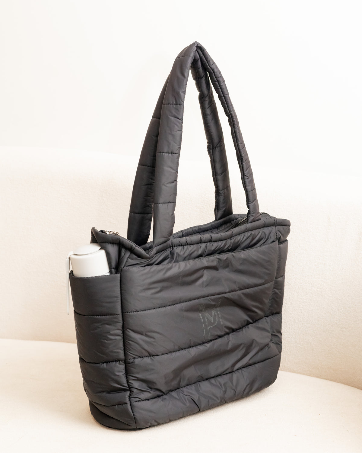 Bolsa Puffer Move de Nylon - Preta