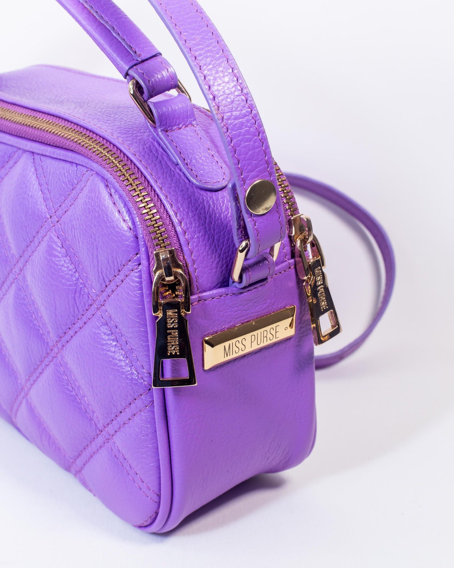 BOLSA MATELASSÊ MAVI LAVANDA