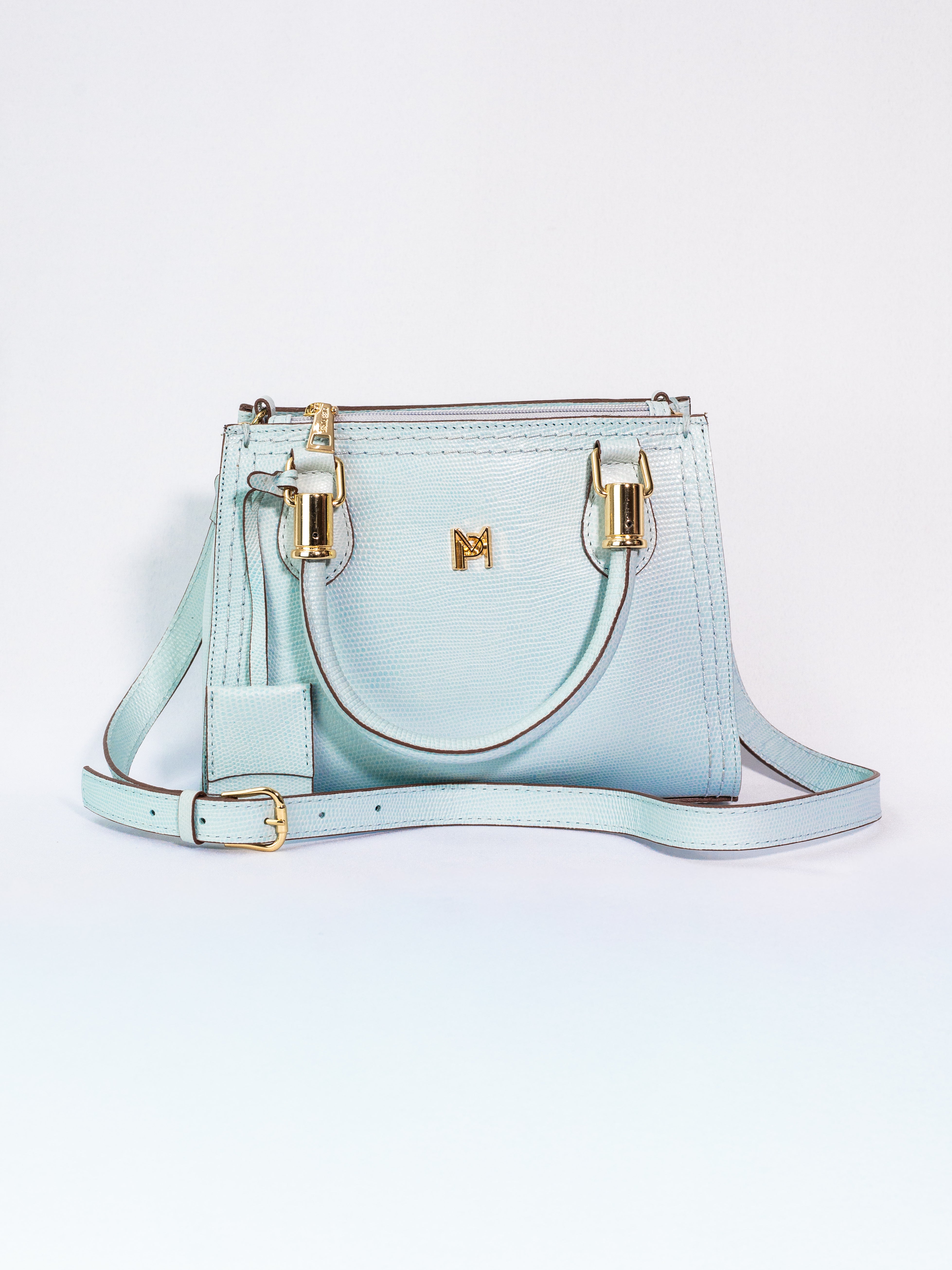 BOLSA VALENTINA AZUL CÉU (EDIÇÃO FIORE)