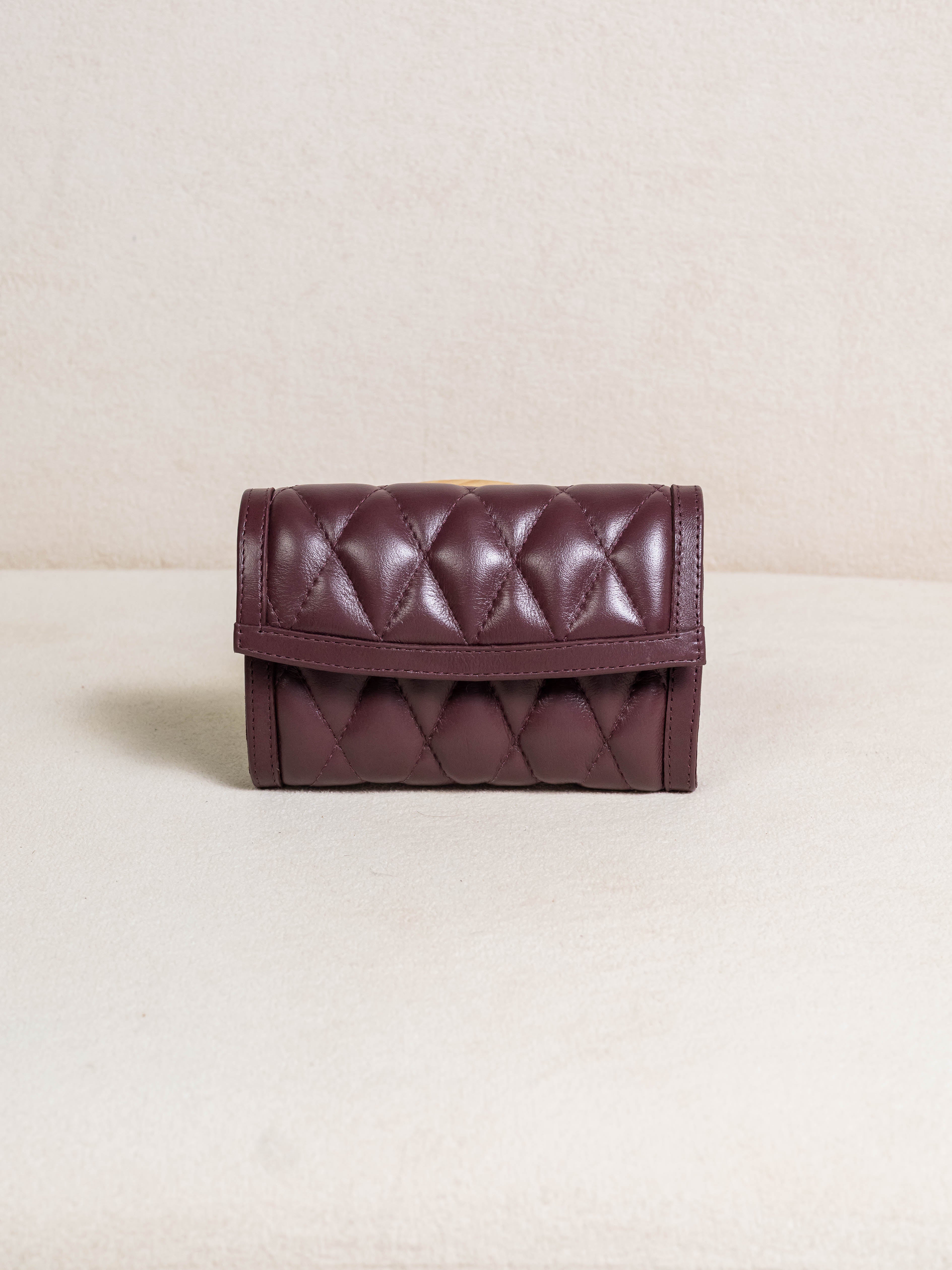 Bolsa Couro Legítimo Transversal e Clutch Shine