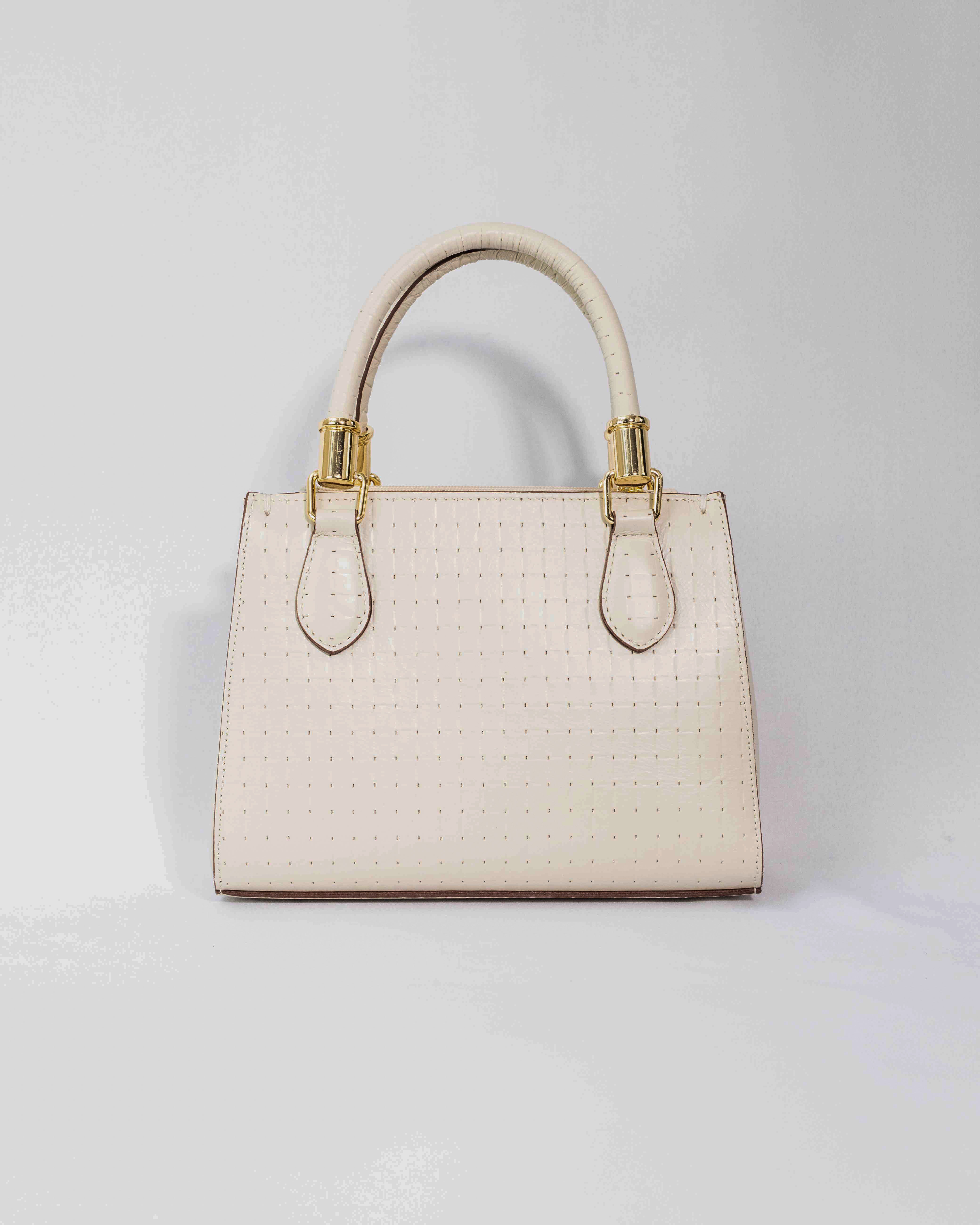 BOLSA VALENTINA OFF WHITE (EDIÇÃO FIORE)