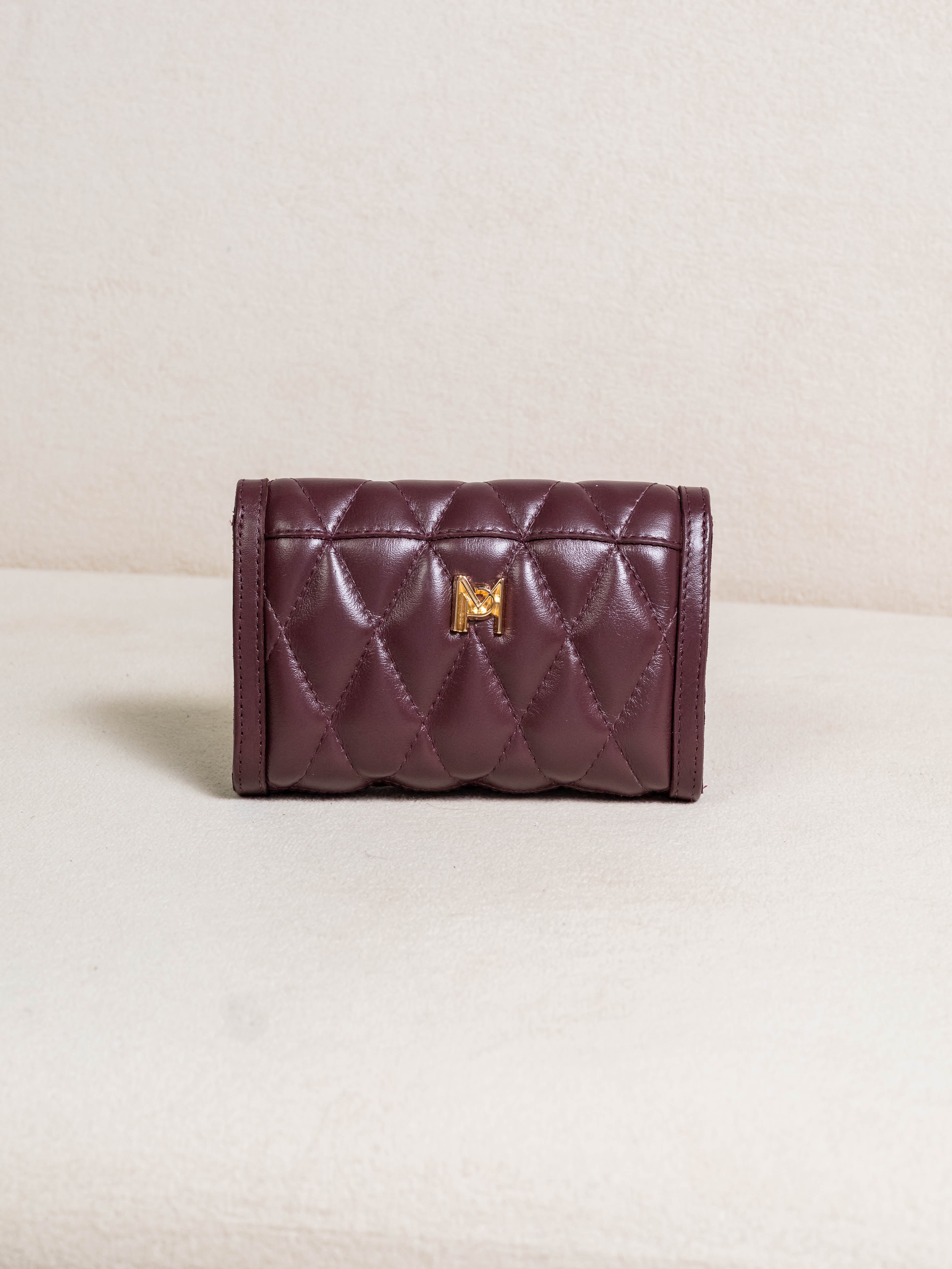 Bolsa Couro Legítimo Transversal e Clutch Shine