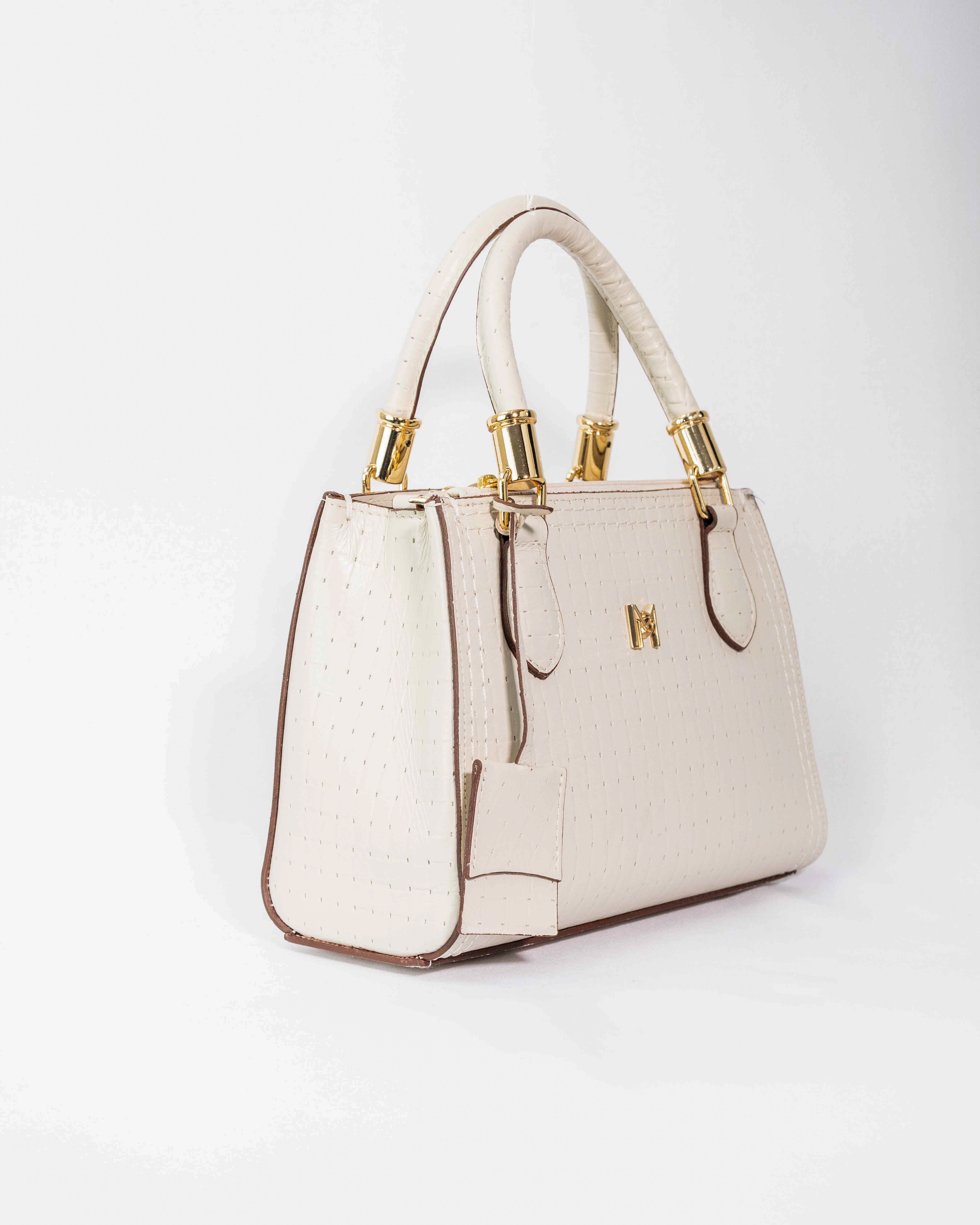 BOLSA VALENTINA OFF WHITE (EDIÇÃO FIORE)